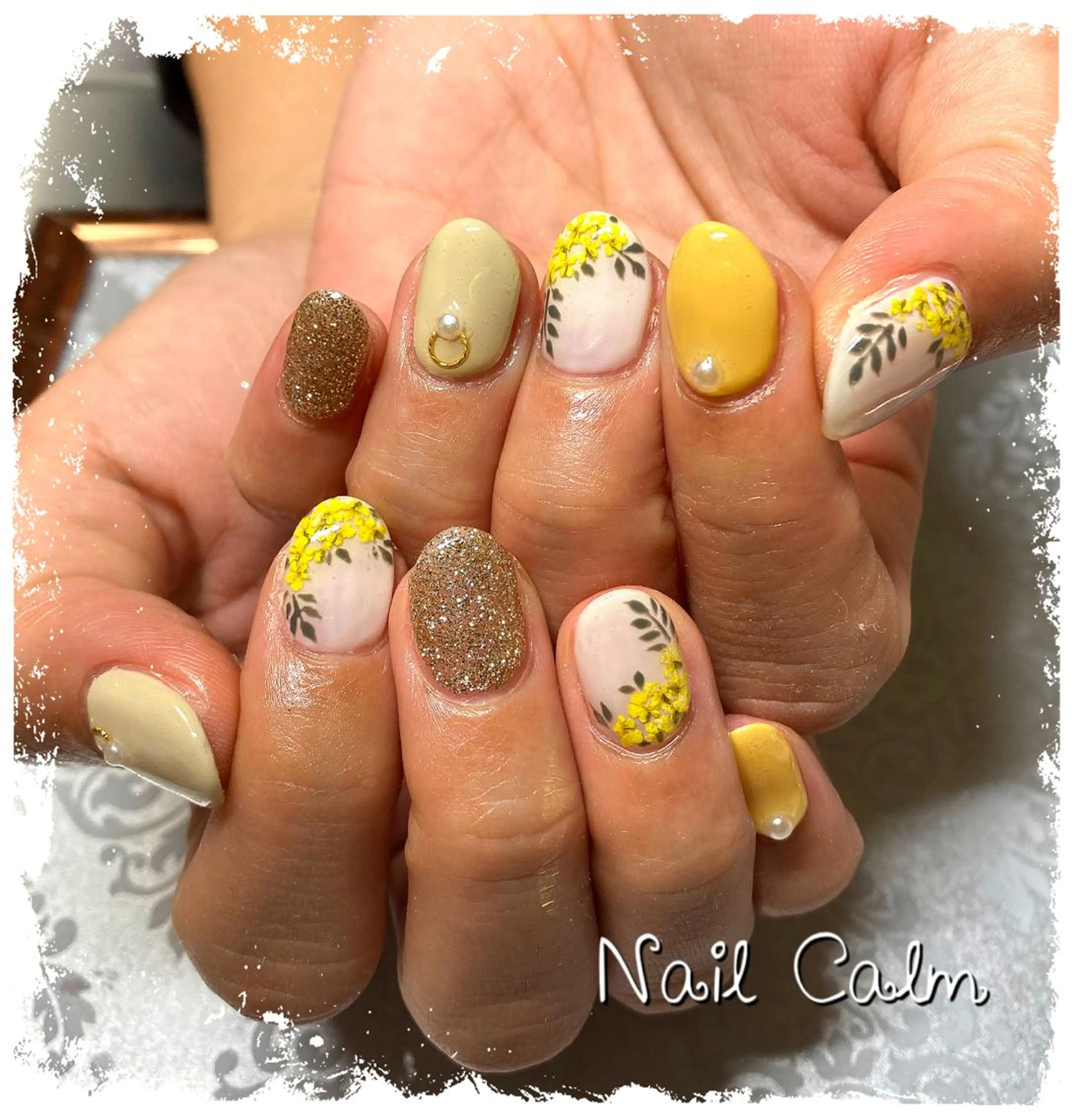 ネイル アートネイル ハンドネイル Nail Calm所属・プライベートサロン Calmのネイルデザイン