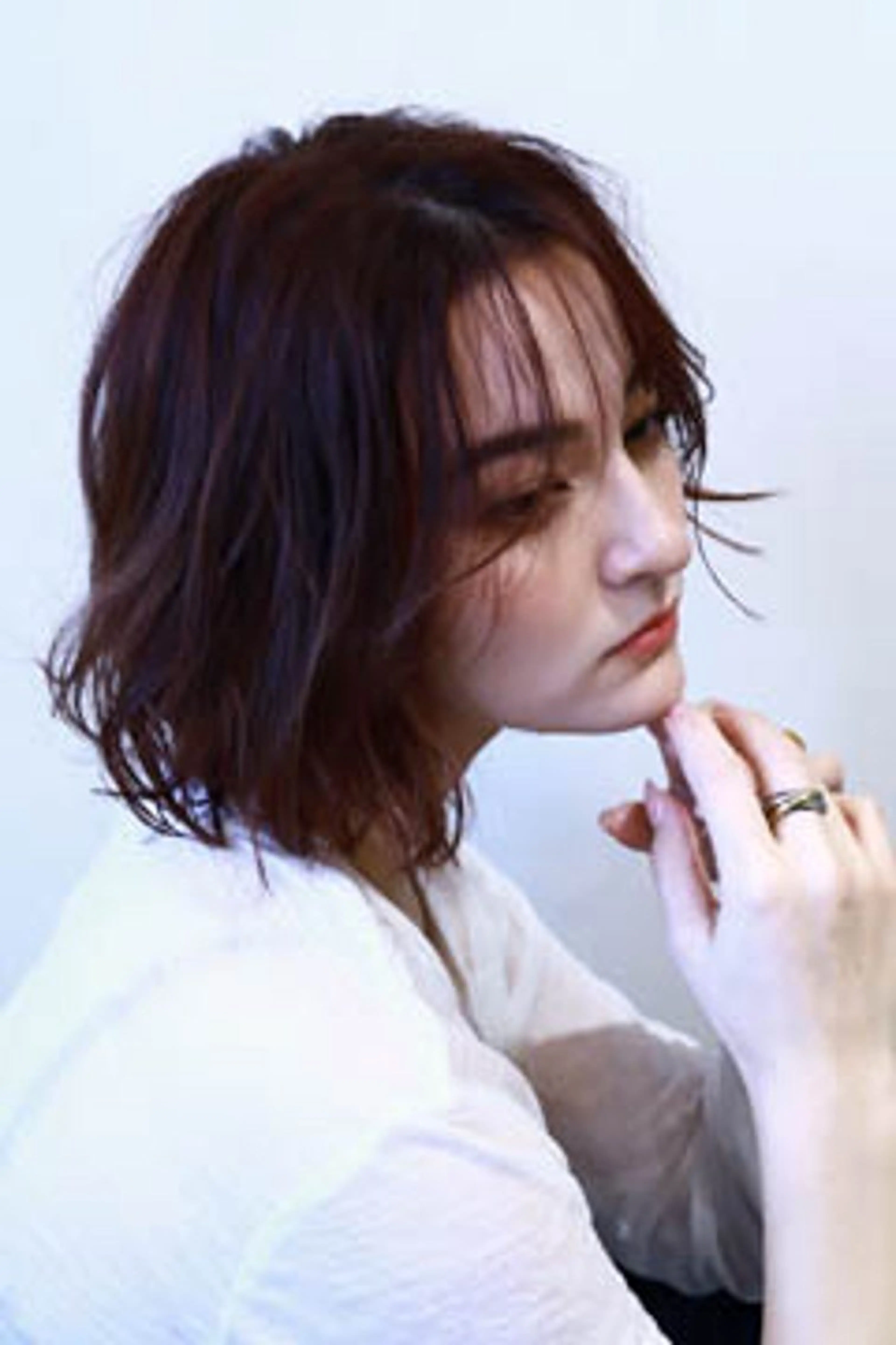 カラー Lapa かぐらのヘアスタイル