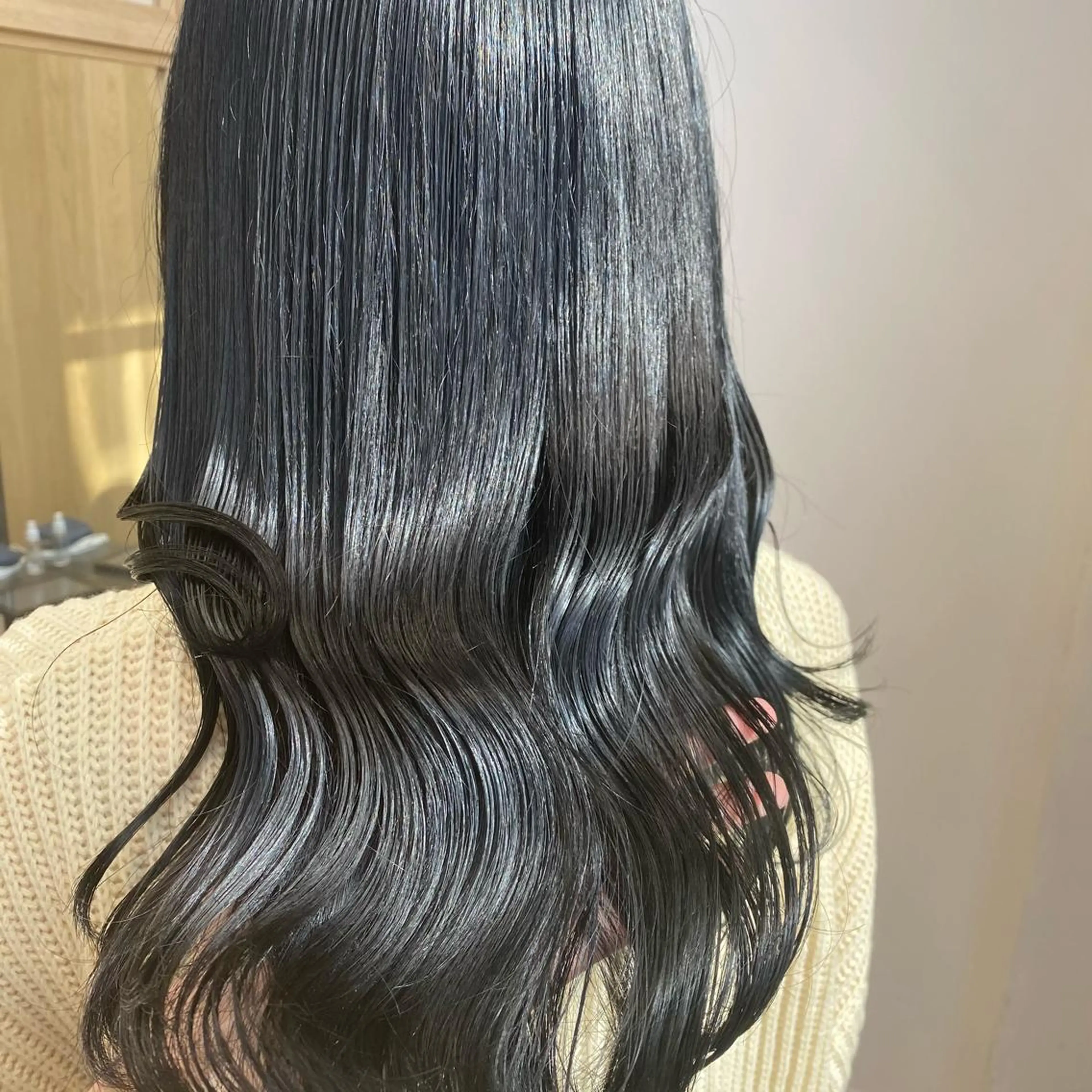 セミロング カラー ヘアアレンジ GO TODAY SHAiRE SALON  原宿verno店所属・完全💗マンツーマン marinのヘアスタイル