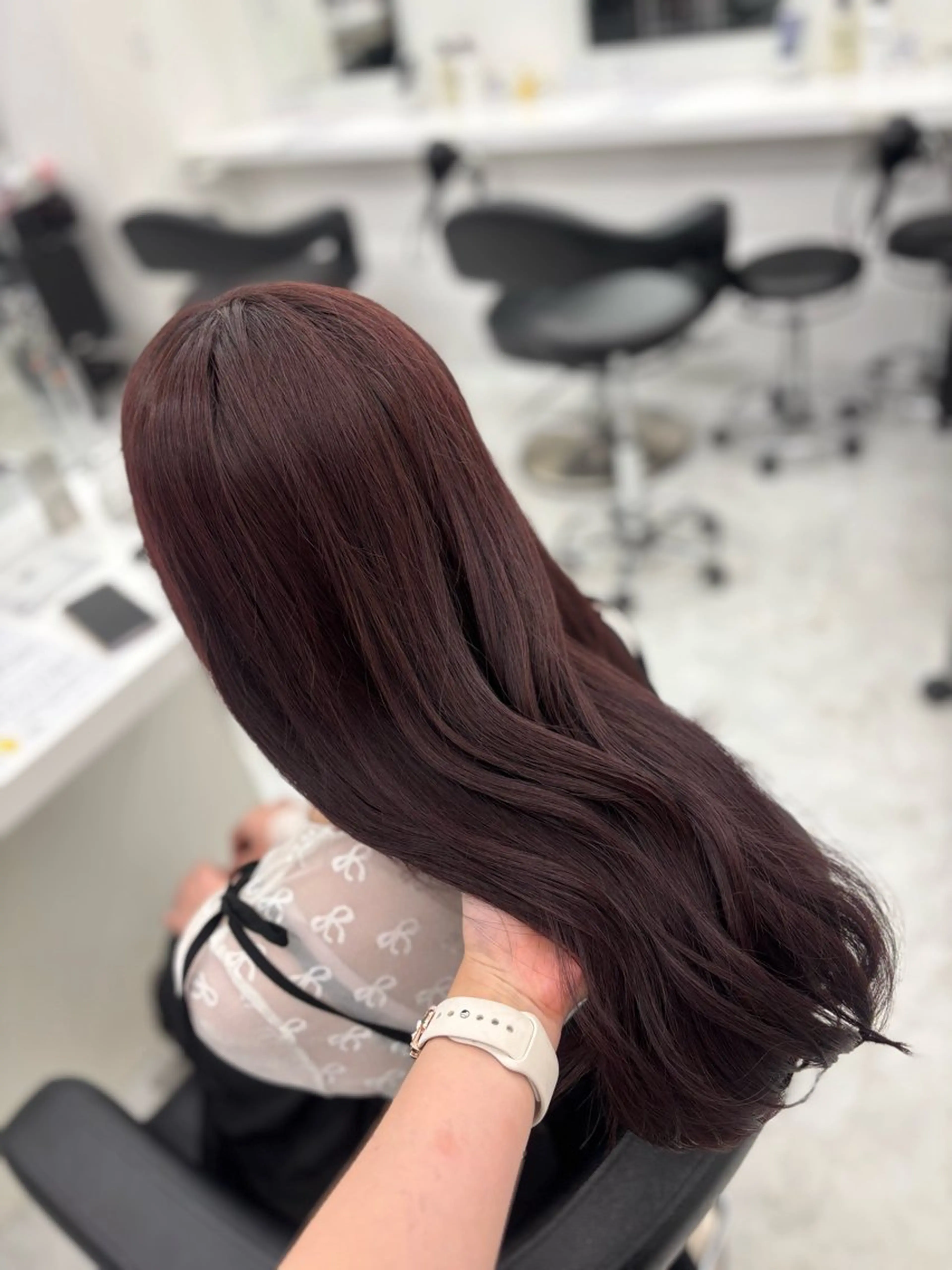 ロング カラー ヘアカラー トリートメント 🤍レイヤー/顔周り /hirari🤍のヘアスタイル