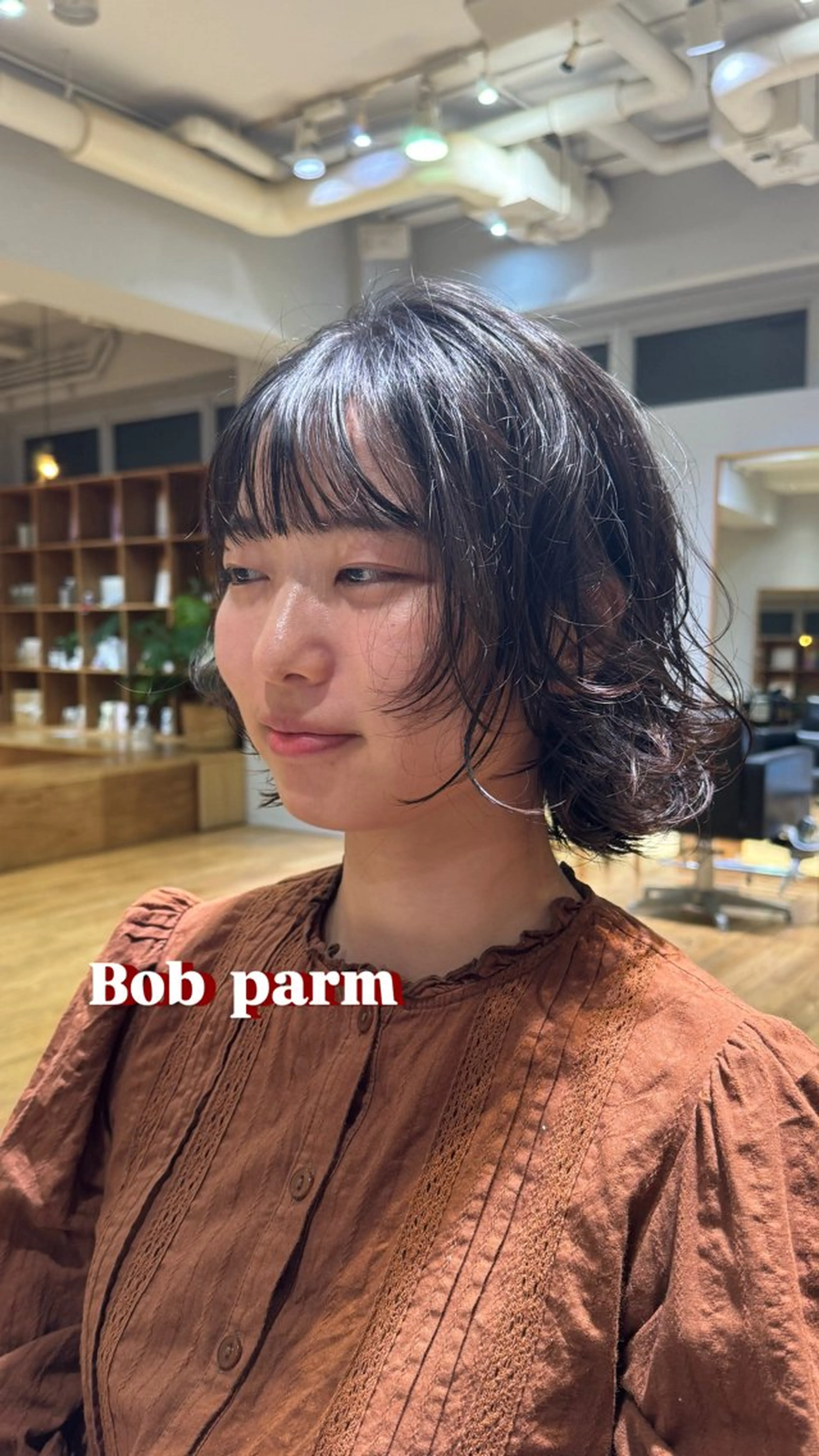 パーマ 八巻星理夏 モデルさん募集中のヘアスタイル