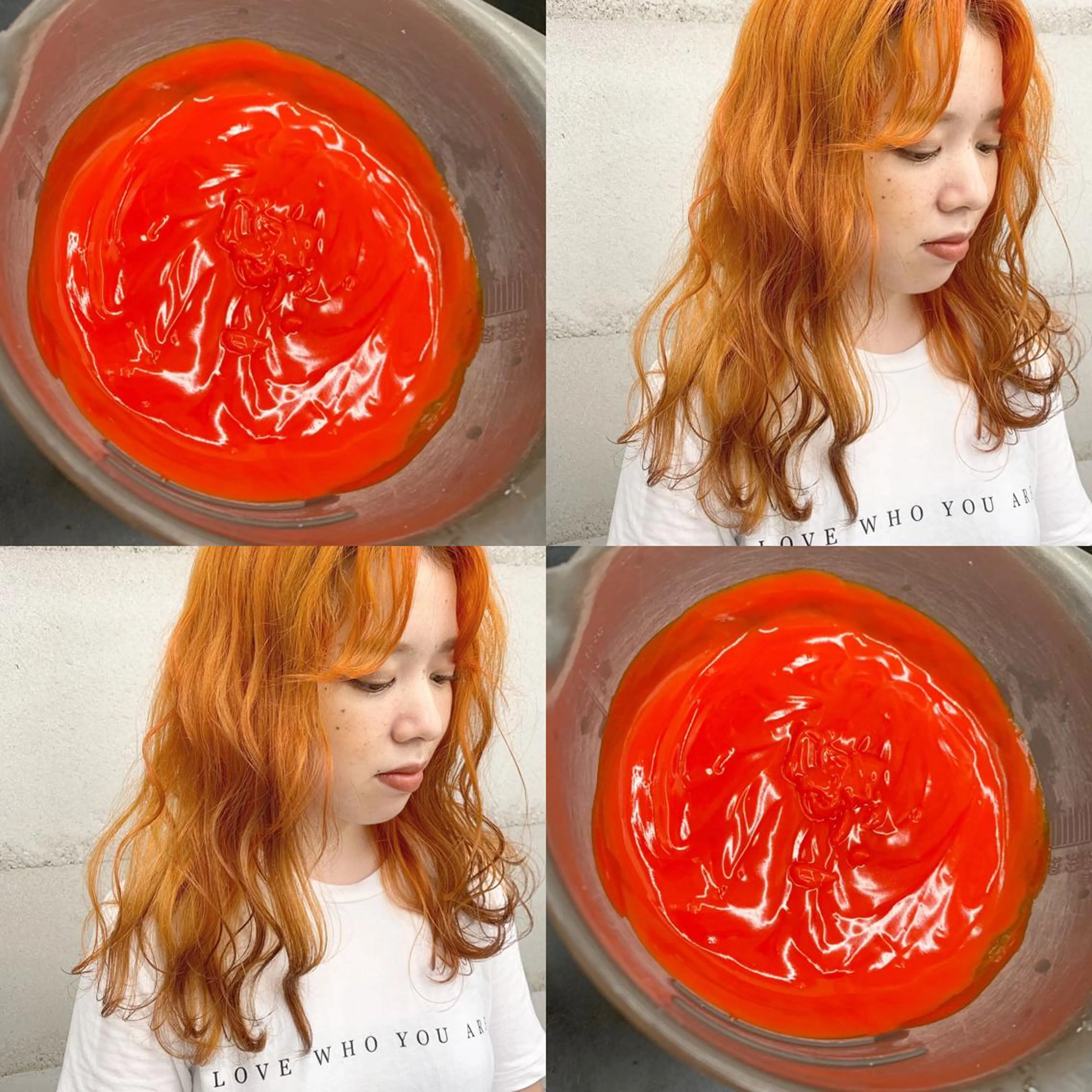 カラー カット ヘアカラー トリートメント 透明感/オリーブ/ グレージュ/YUKAのヘアスタイル