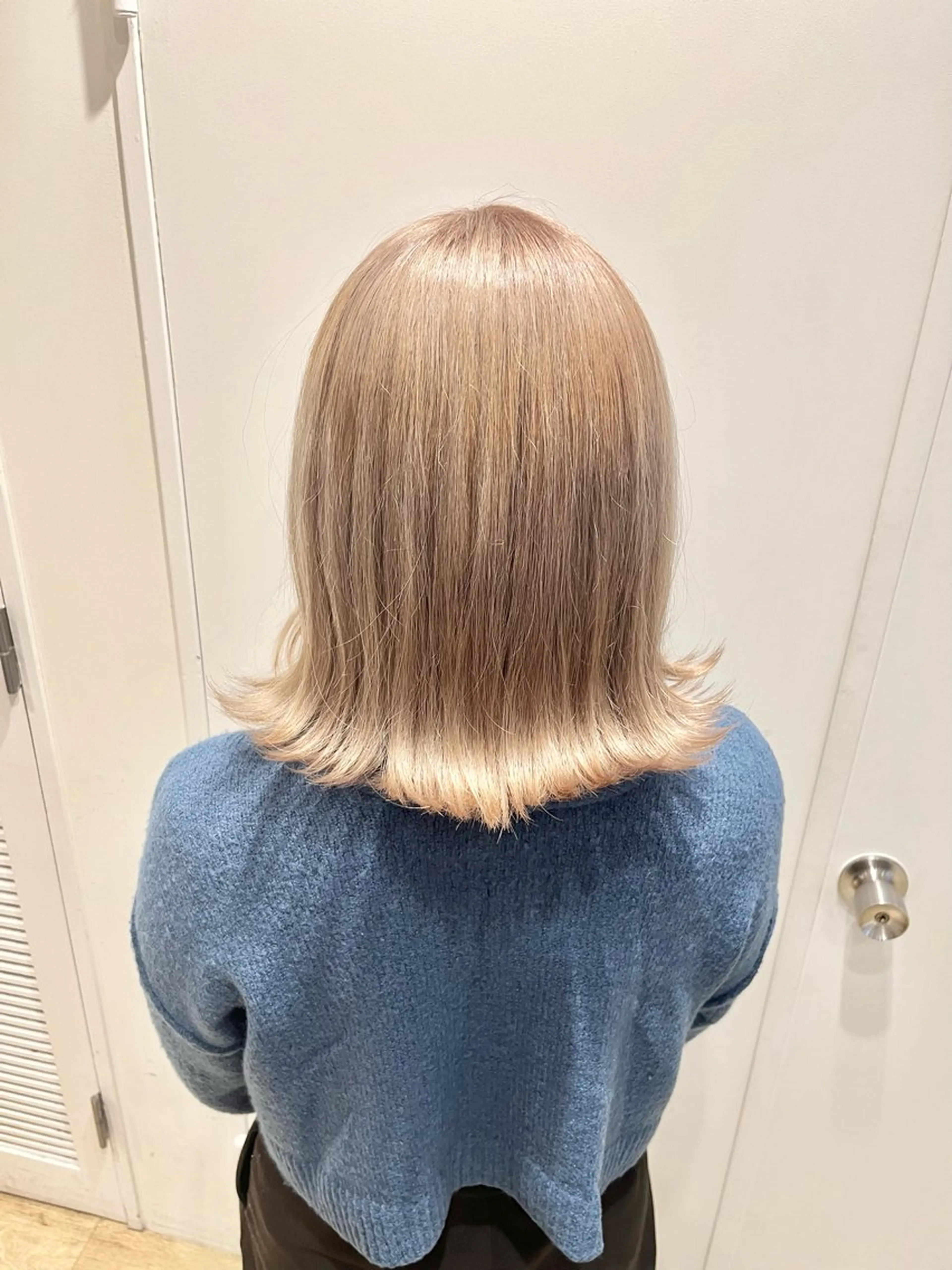 ミディアム カラー カット ヘアカラー 吉松 大輝のヘアスタイル