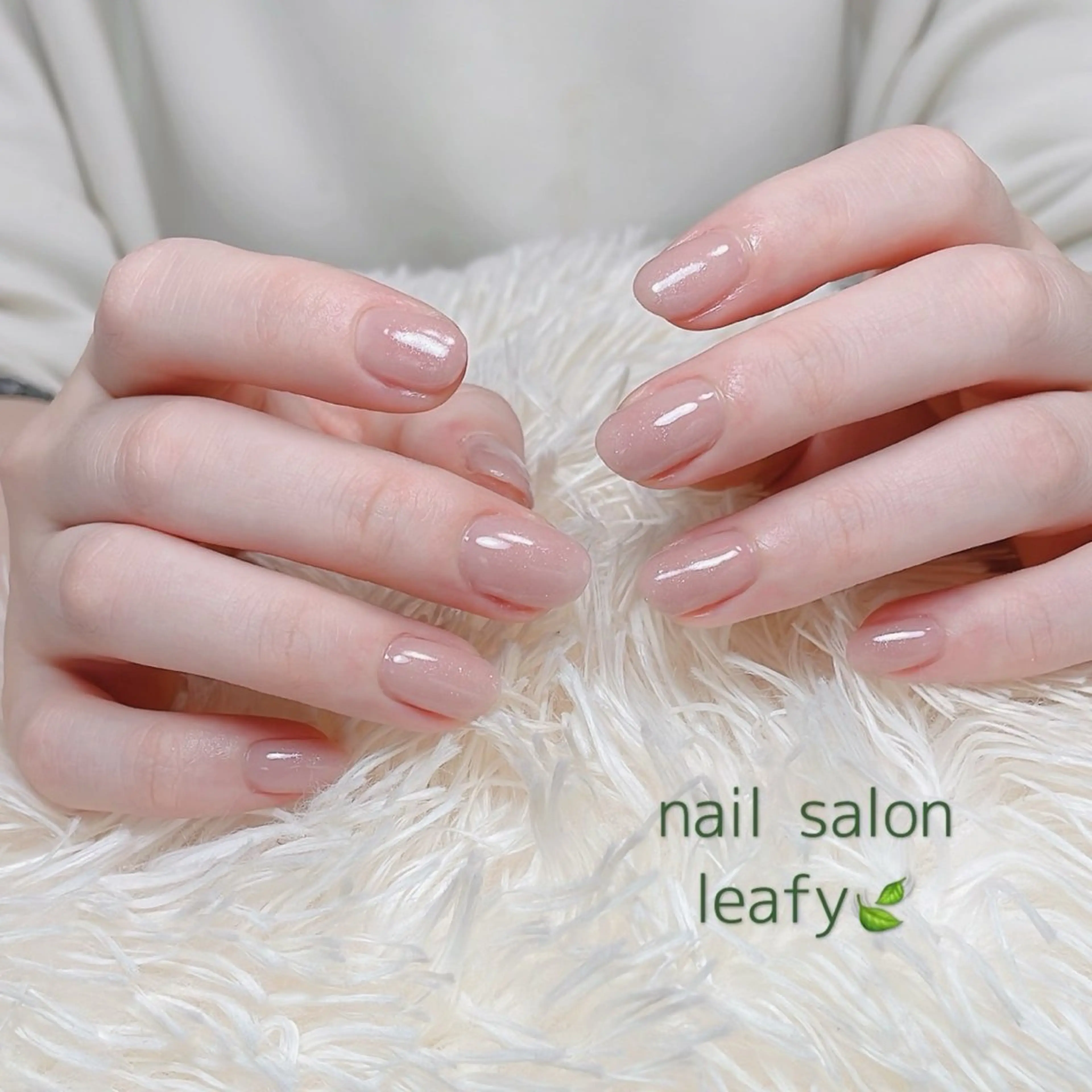 ネイル グラデーション 春ネイル ハンドネイル ネイルサロン leafyのネイルデザイン