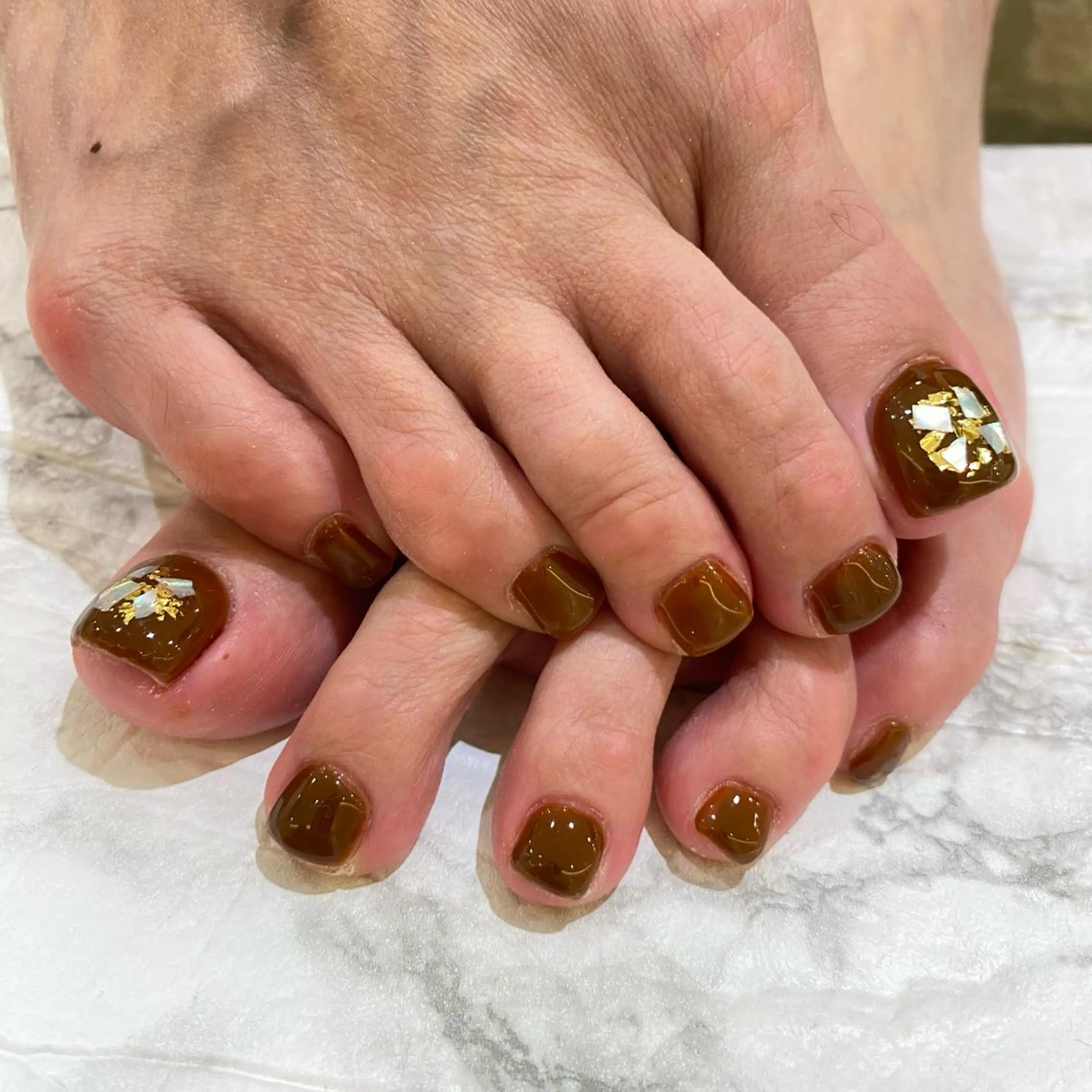 ネイル アートネイル フットネイル 🥀たなか れね🍋のマツエク・マツパデザイン