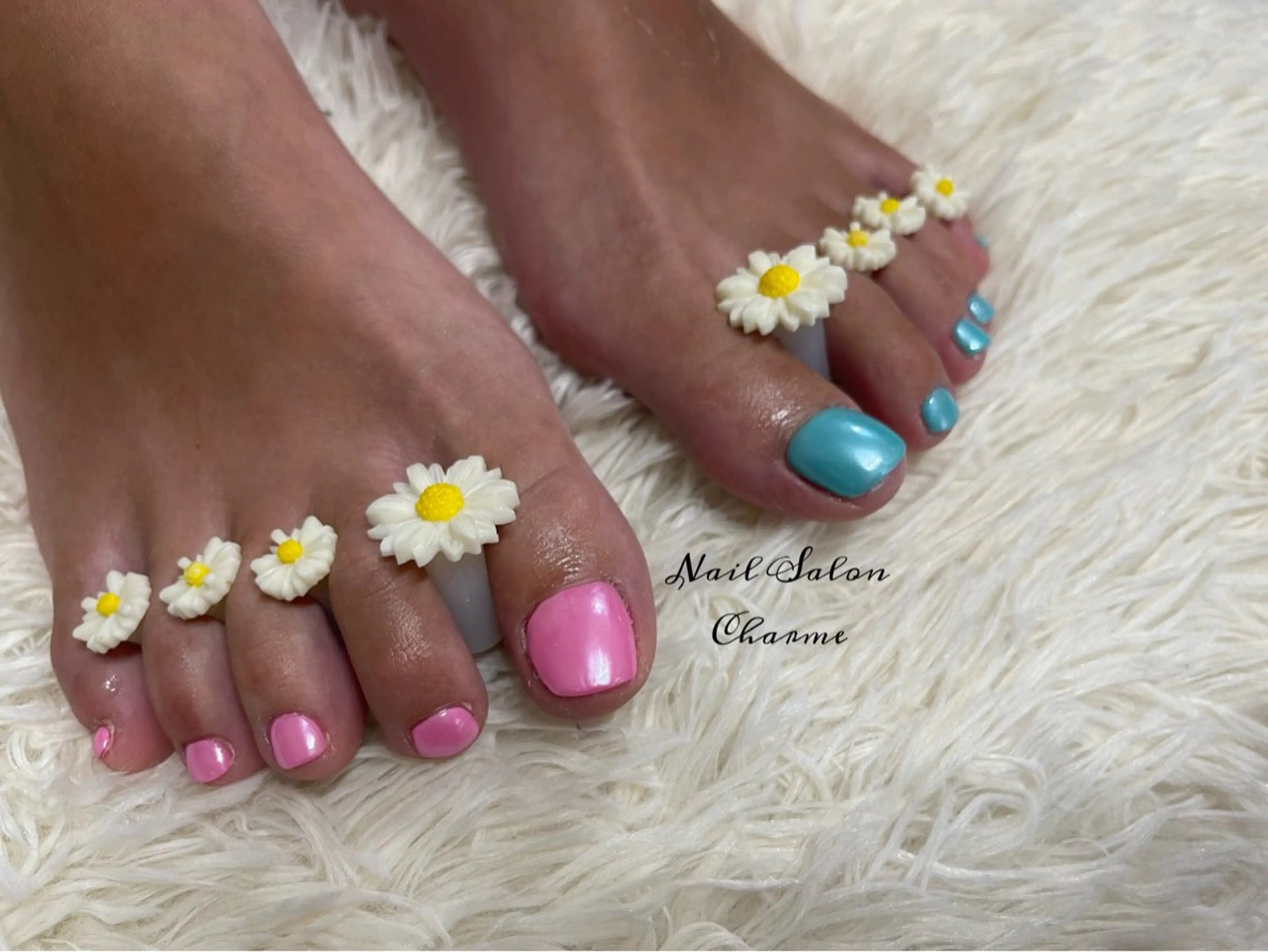 ネイル フットネイル NailSalon Charmeのネイルデザイン