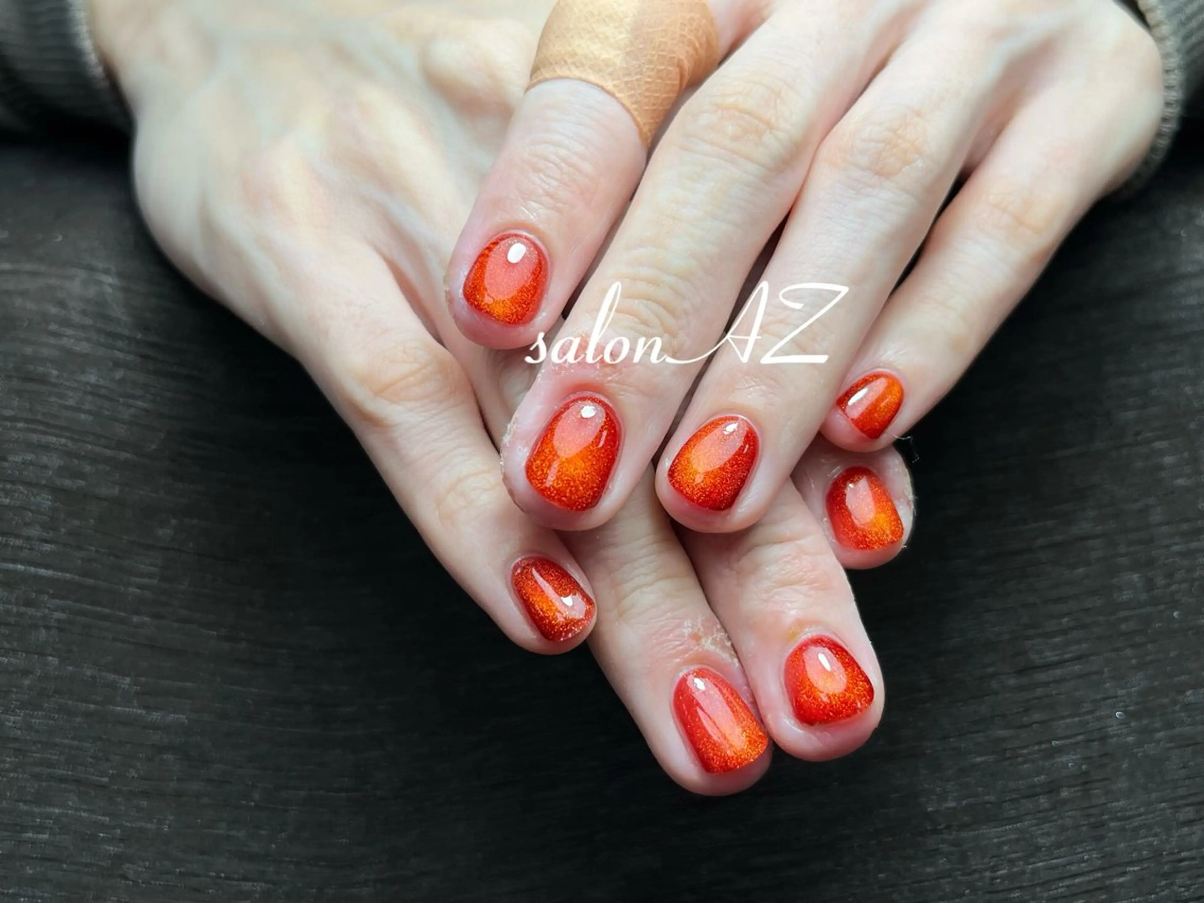 ネイル アートネイル 長さ出し フットネイル フレンチネイル ジェルネイル salon AZのネイルデザイン