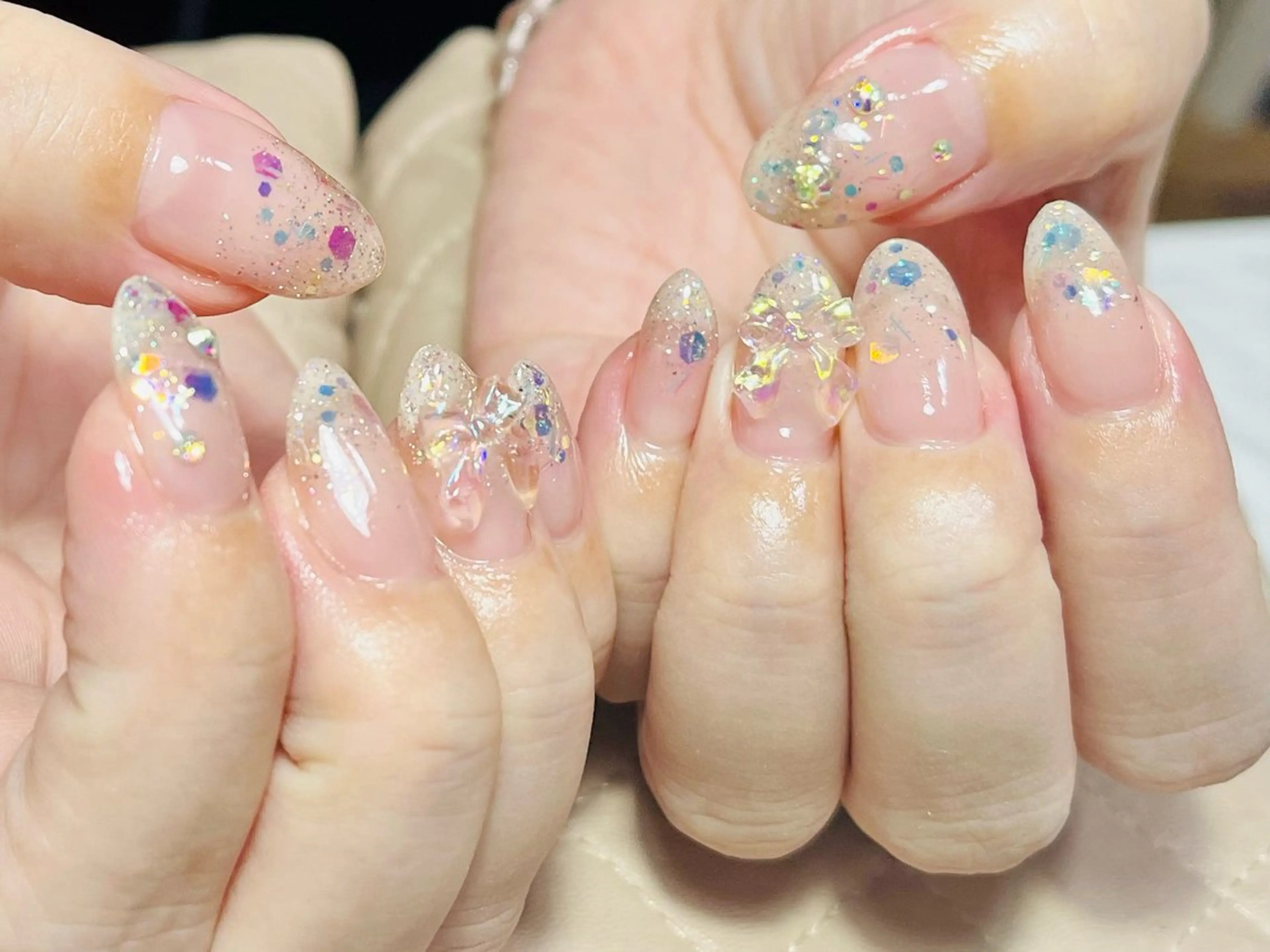 ネイル goldgleams ちなのネイルデザイン