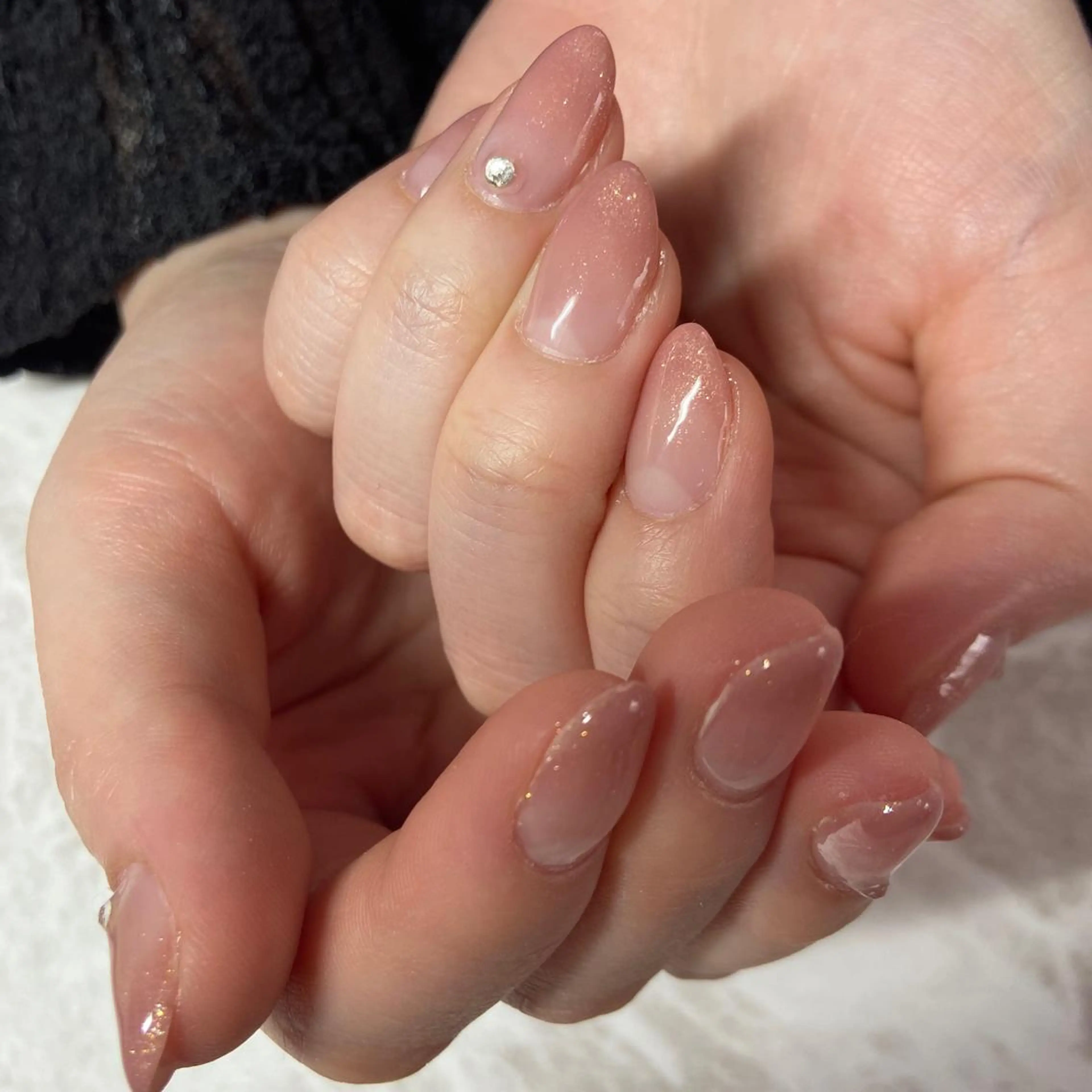 ネイル グラデーション ラメ(グリッター) ラメグラデーション Ange epais nAnnAnのその他イメージ