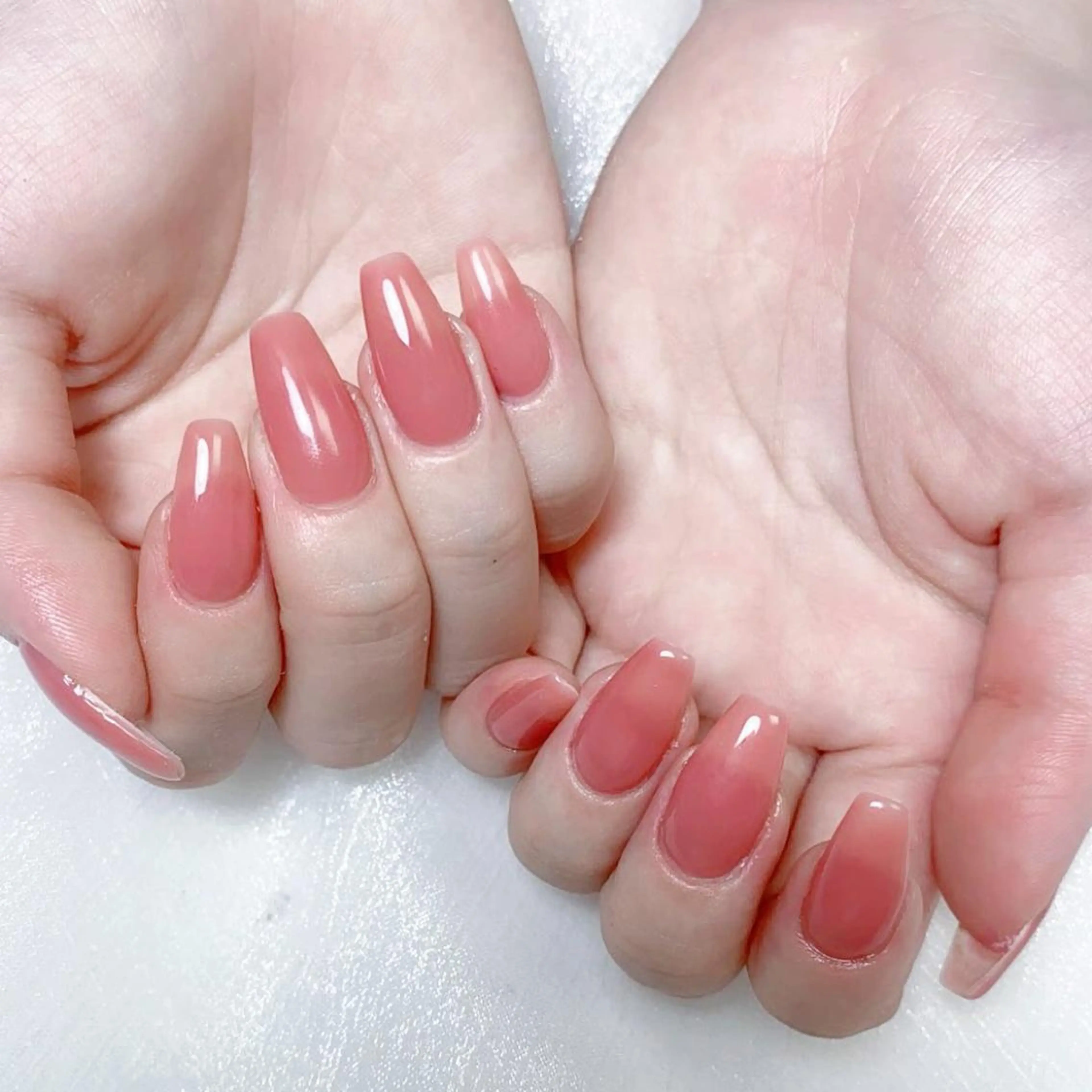 ネイル メンズ ワンカラーネイル ハンドネイル Nail salon 木にいるのネイルデザイン