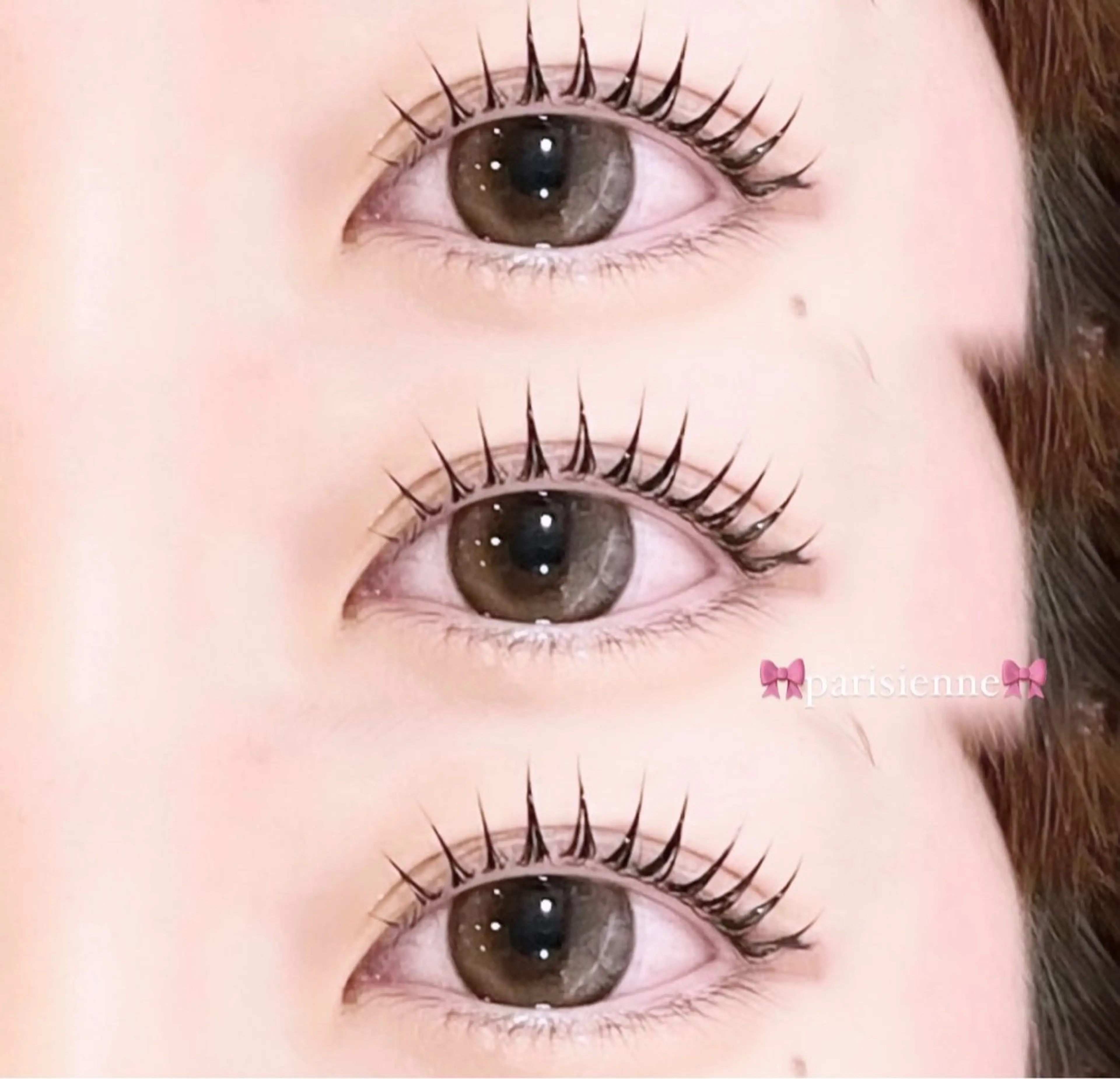 マツエク・マツパ 束感まつ毛 パリジェンヌラッシュリフト 一重×まつ毛パーマ 🎀millie ainee♡田畑🎀のマツエク・マツパデザイン