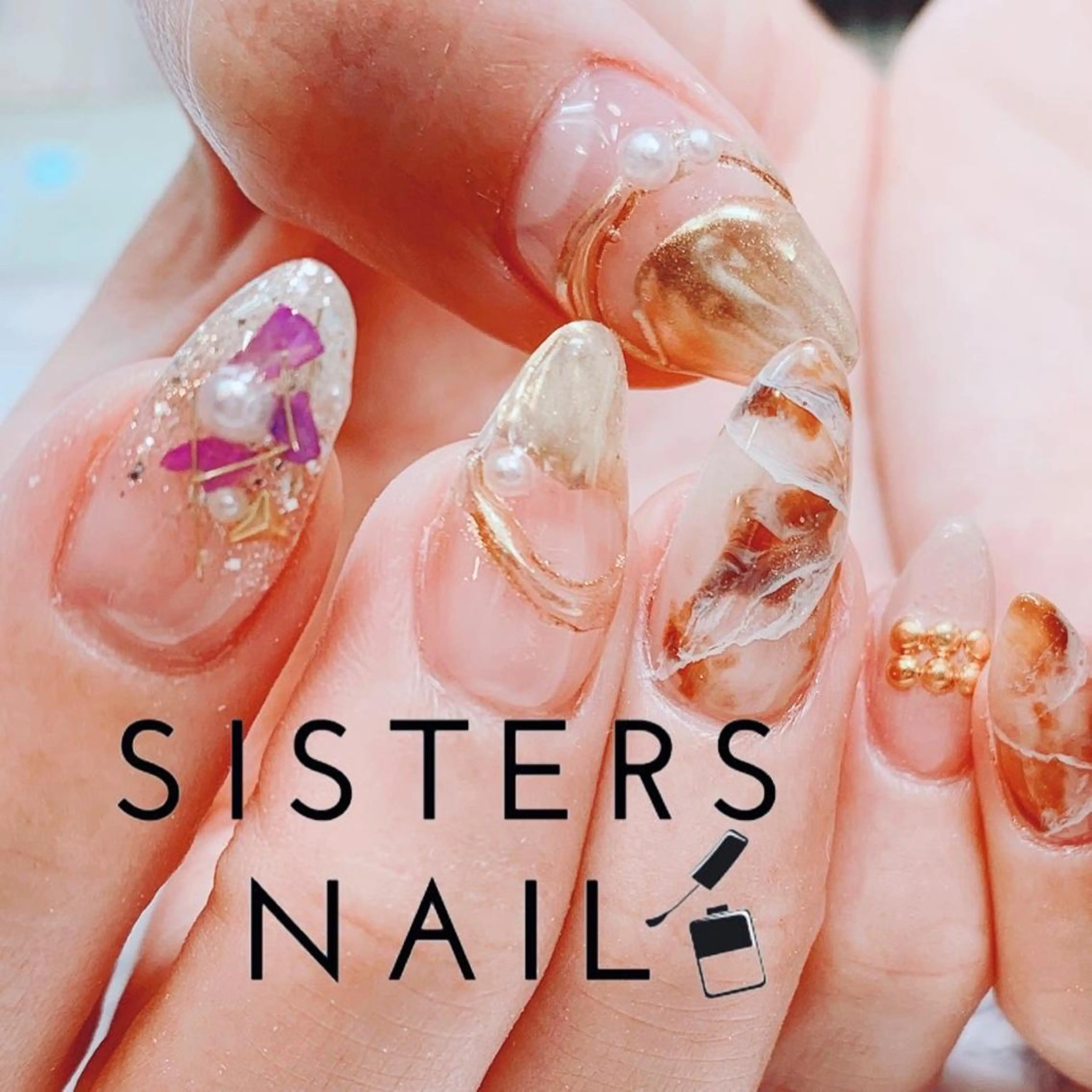 ネイル ニュアンスネイル sisters nail.fのネイルデザイン