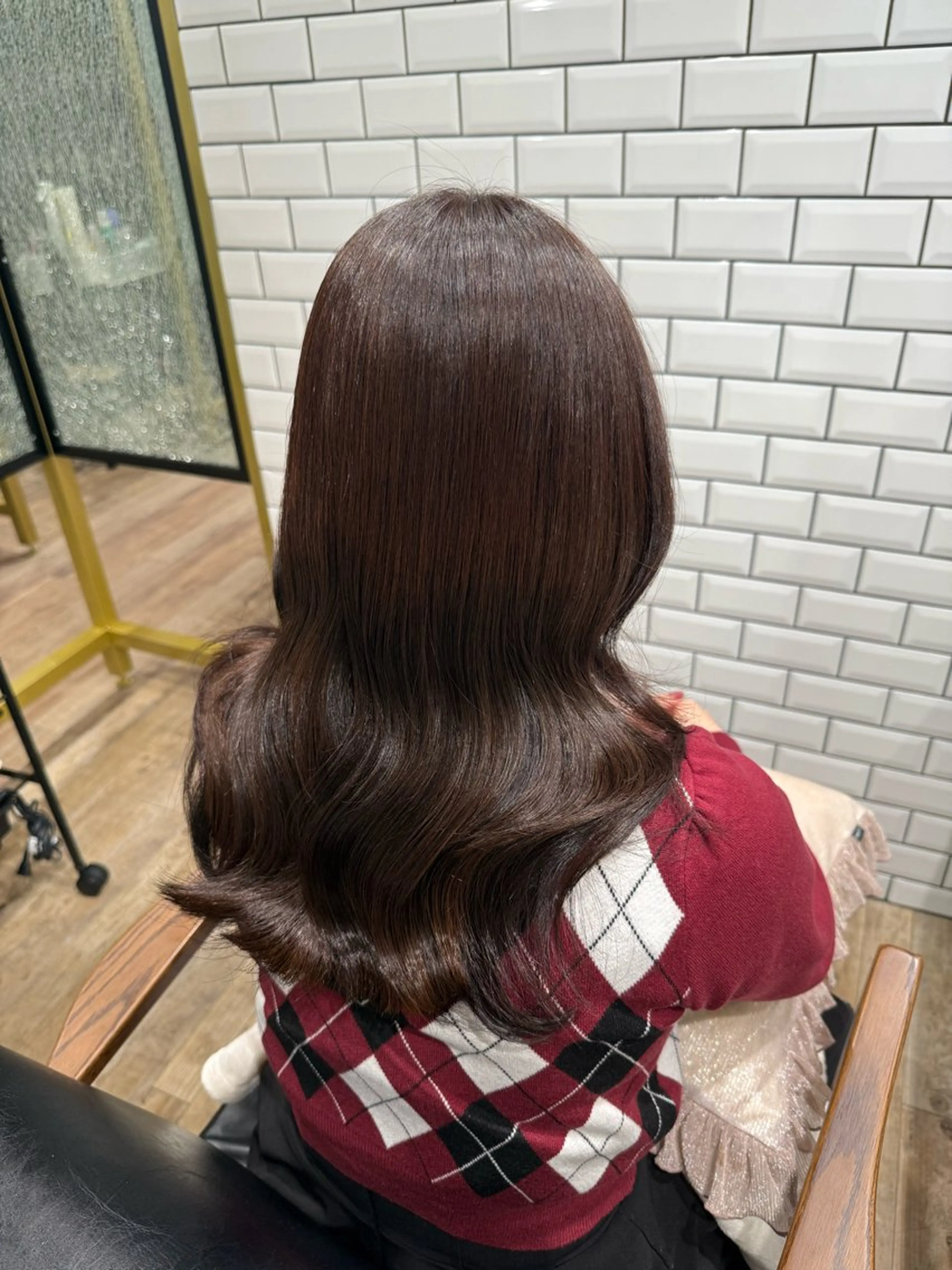 セミロング カット ヘアカラー トリートメント yuki🤍髪質改善 顔まわり/レイヤーのヘアスタイル