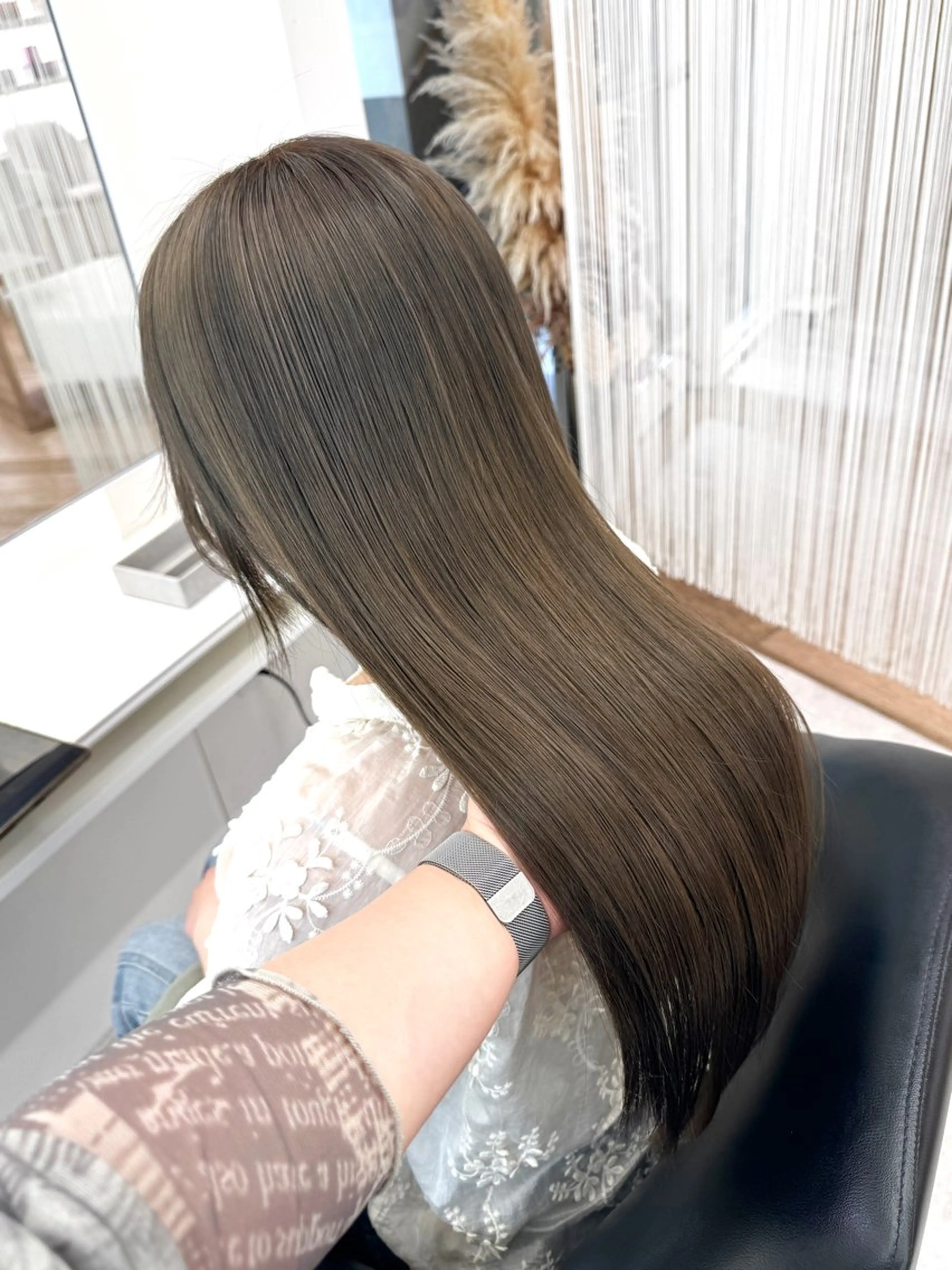 ロング カラー カット ヘアカラー ♡ParveMix 花房 菜乃♡のヘアスタイル