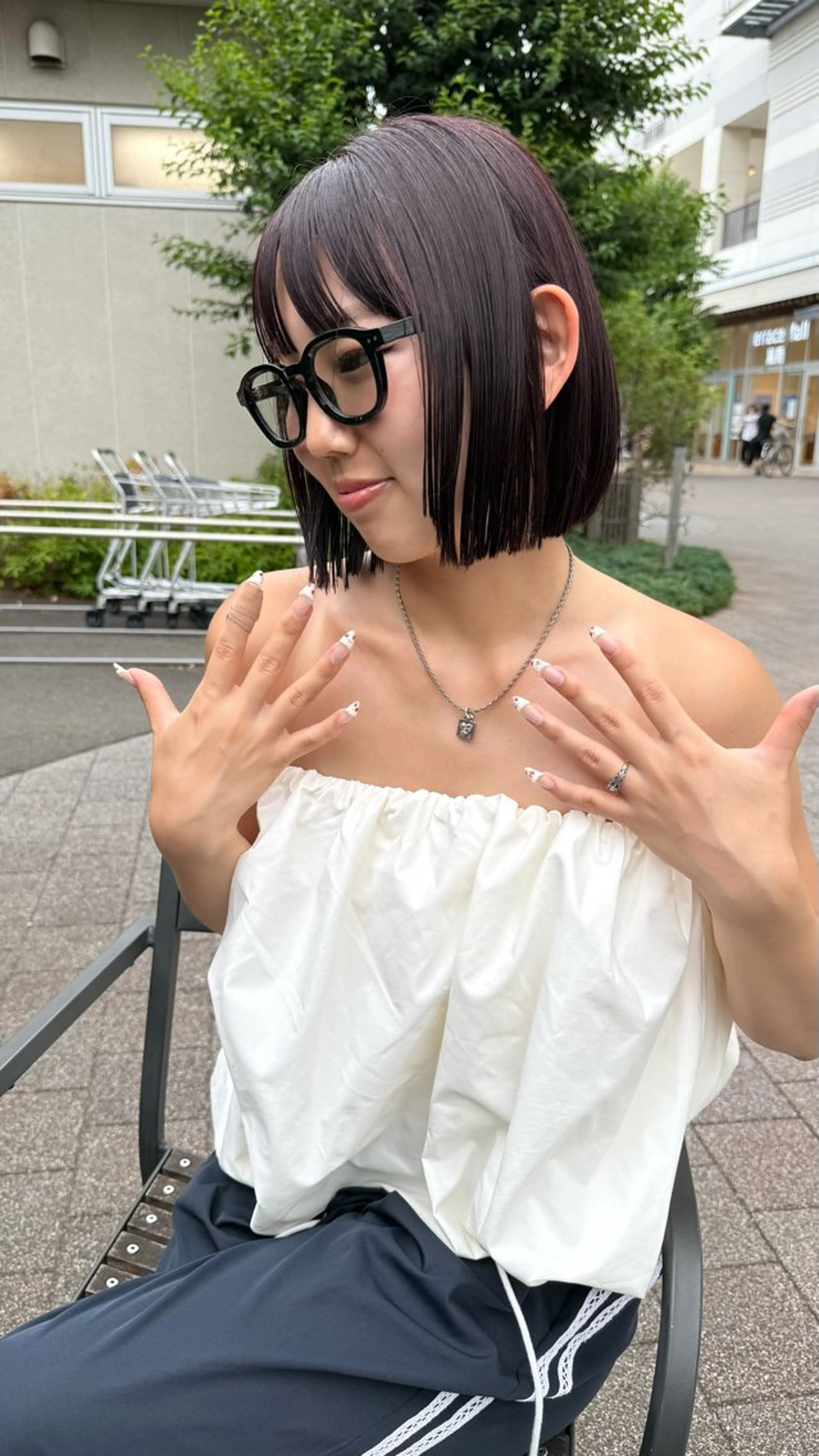 ショート 有賀 佑葵のヘアスタイル