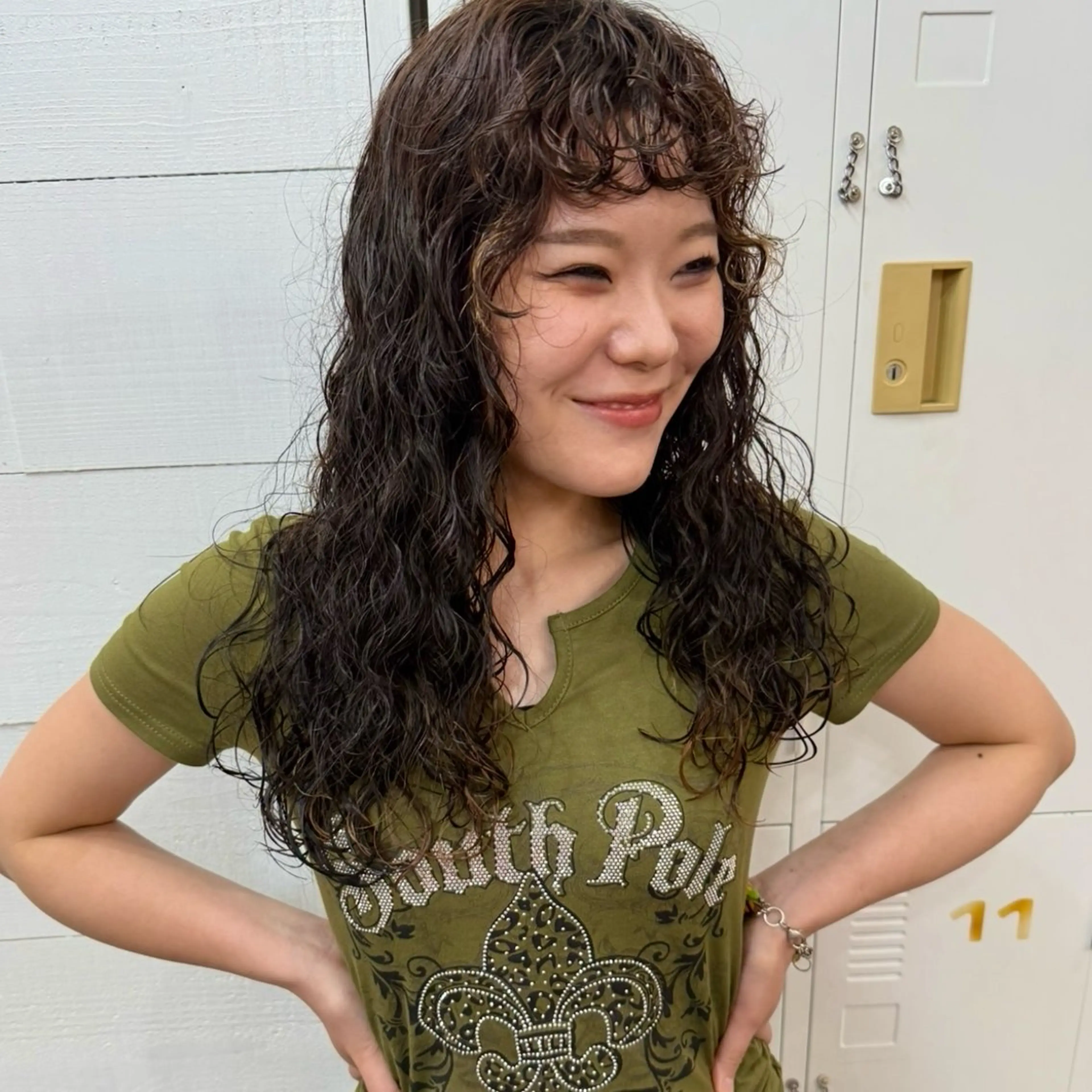 ロング パーマ カット パーマ －LOMARLIE－ YUKIのヘアスタイル