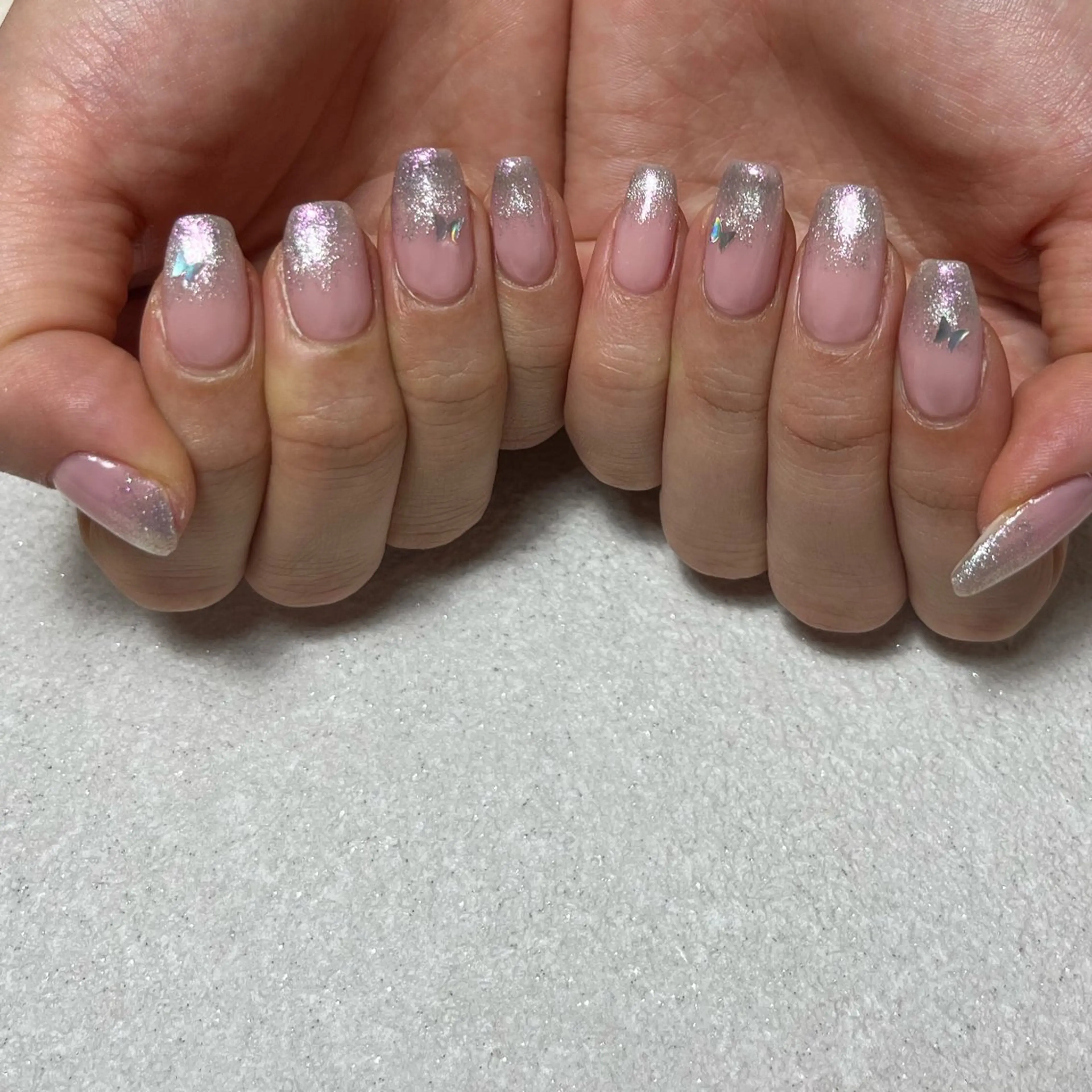 ネイル グラデーション マグネットネイル manami プルミエール錦糸町店のネイルデザイン