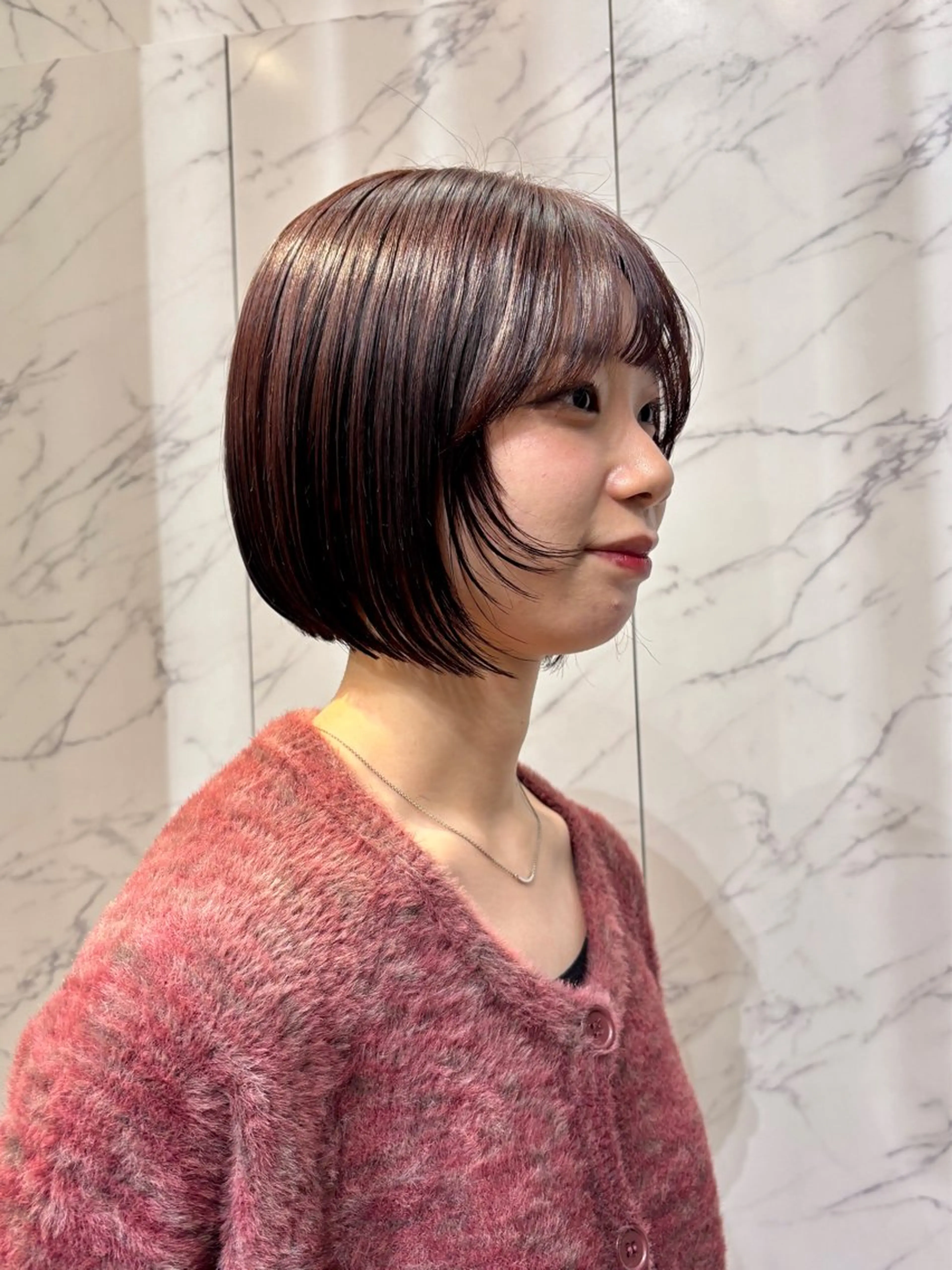 ショート カット ヘアカラー miu /透明感カラーのヘアスタイル