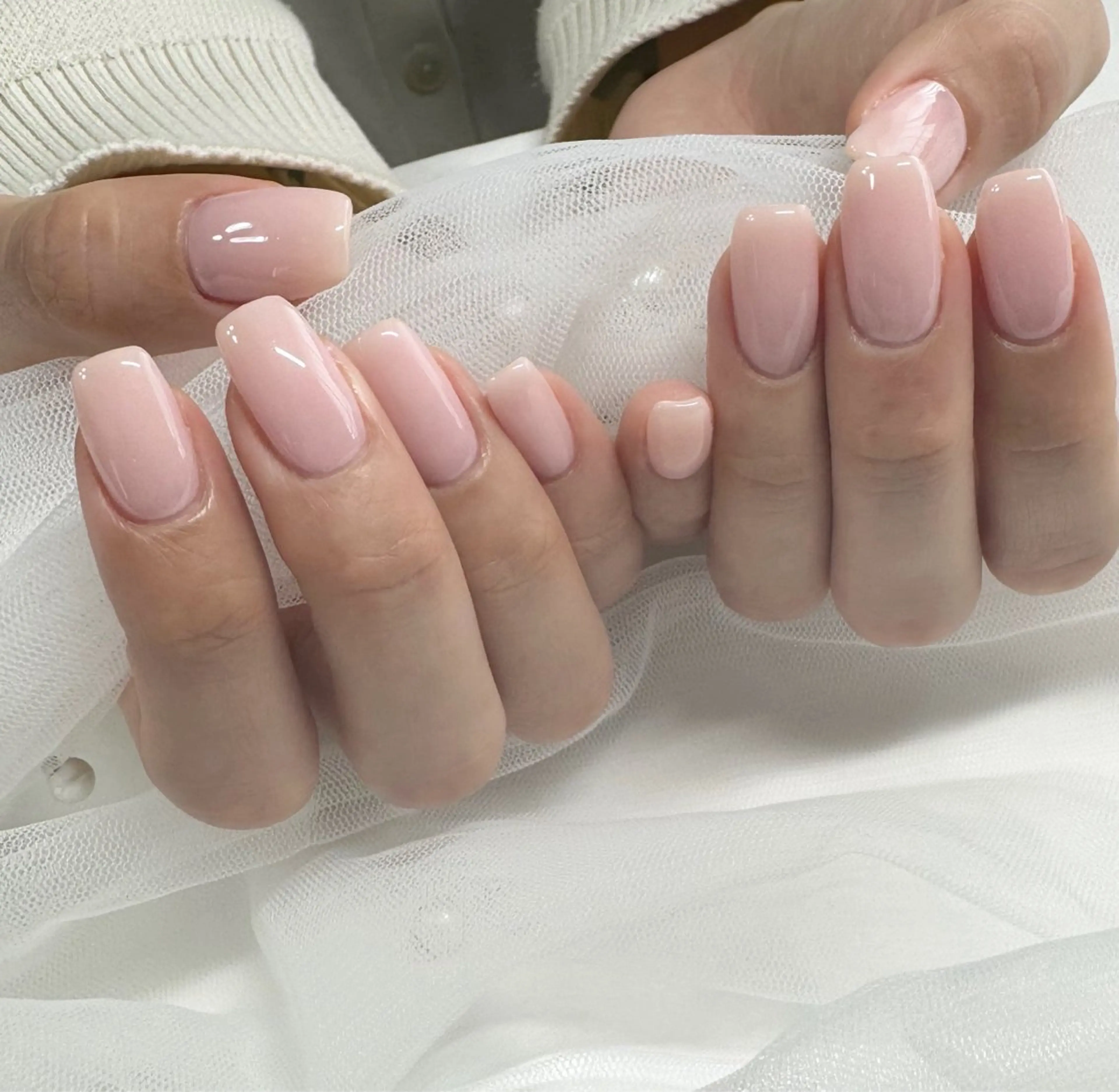 ネイル ワンカラーネイル 東 千夏のネイルデザイン