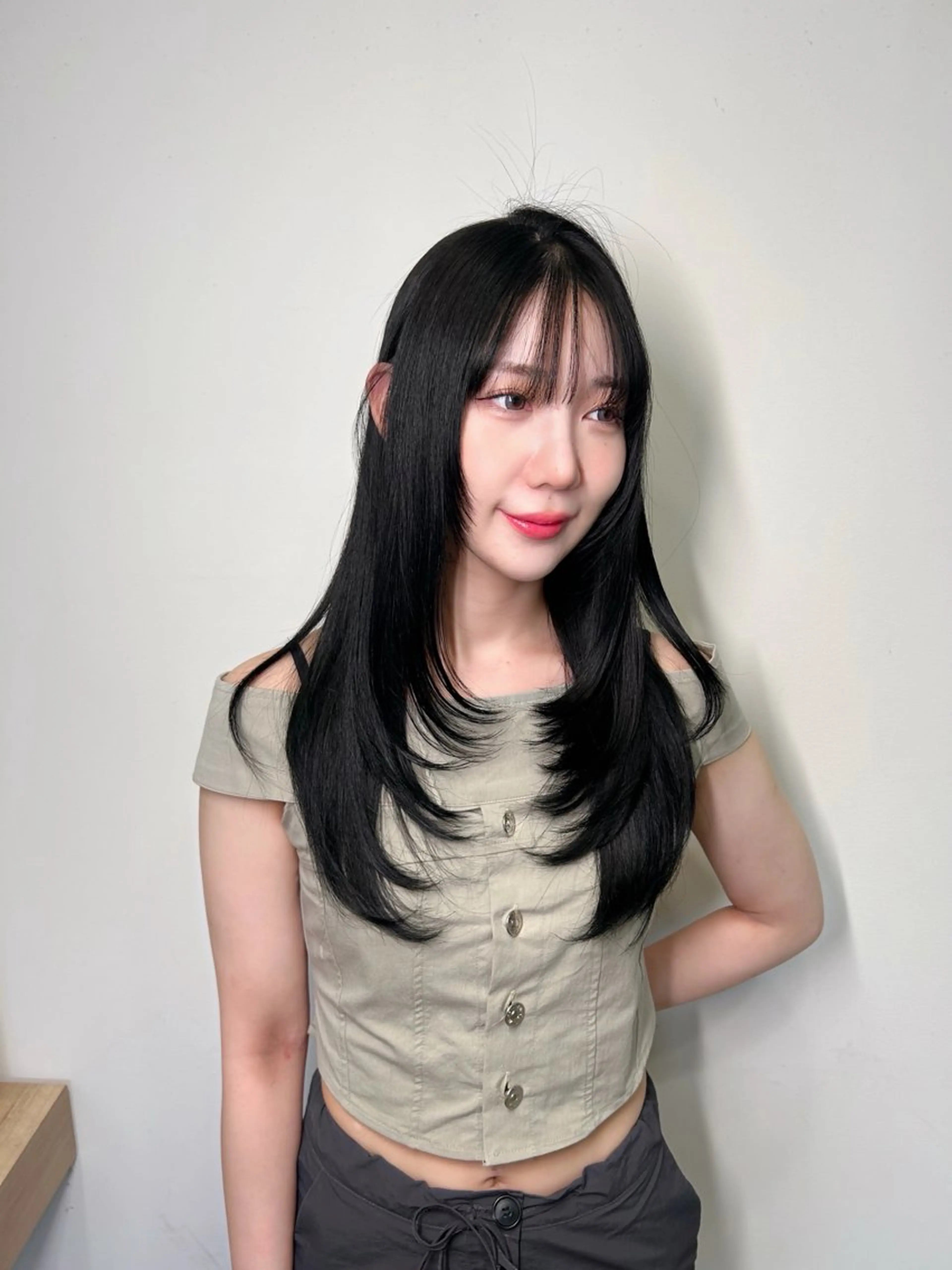 ロング カラー カット ヘアカラー YUI 武庫之荘美容室のヘアスタイル