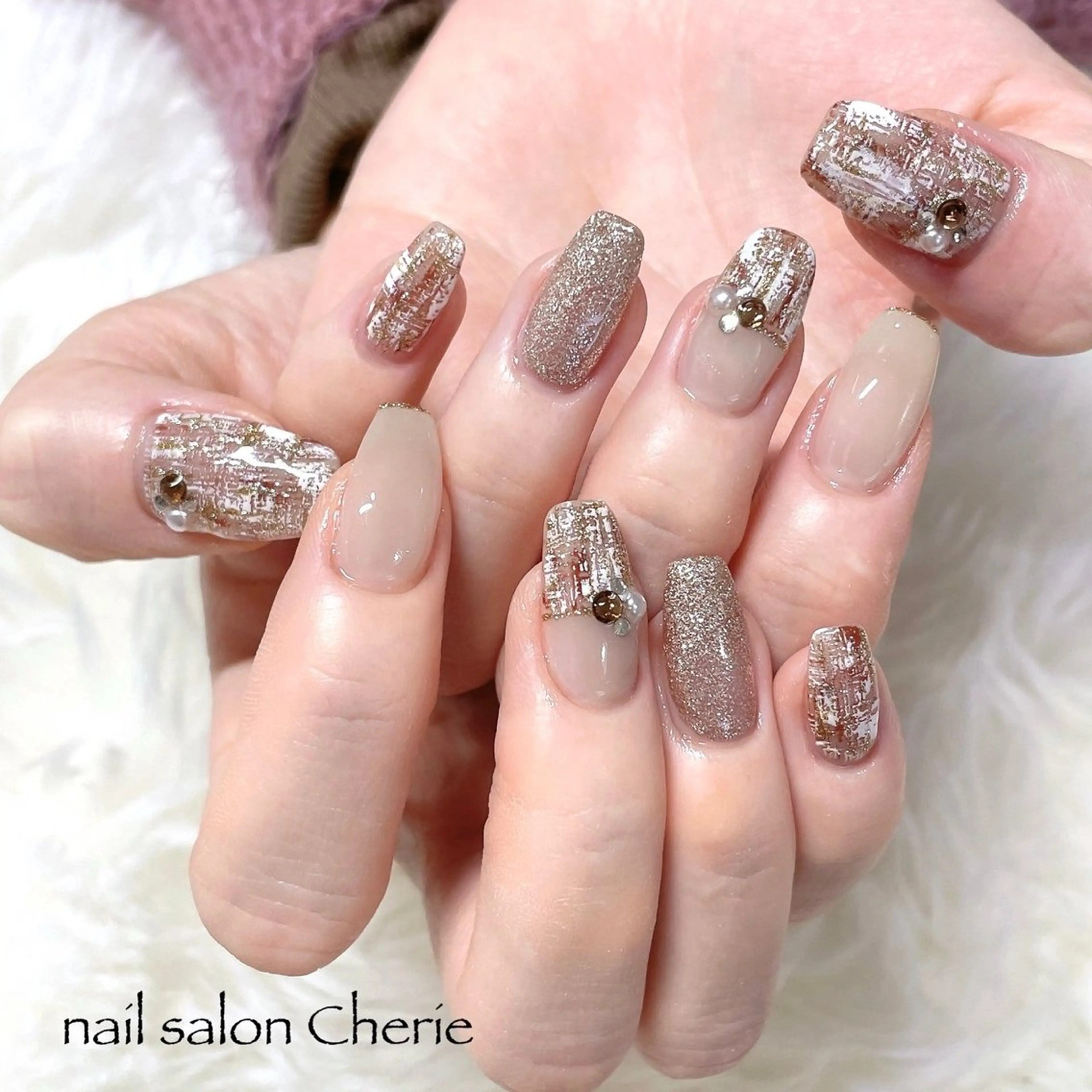 ネイル ハンドネイル nail salon Cherie ネイルサロン シェリー所属・nail salon Cherieのネイルデザイン