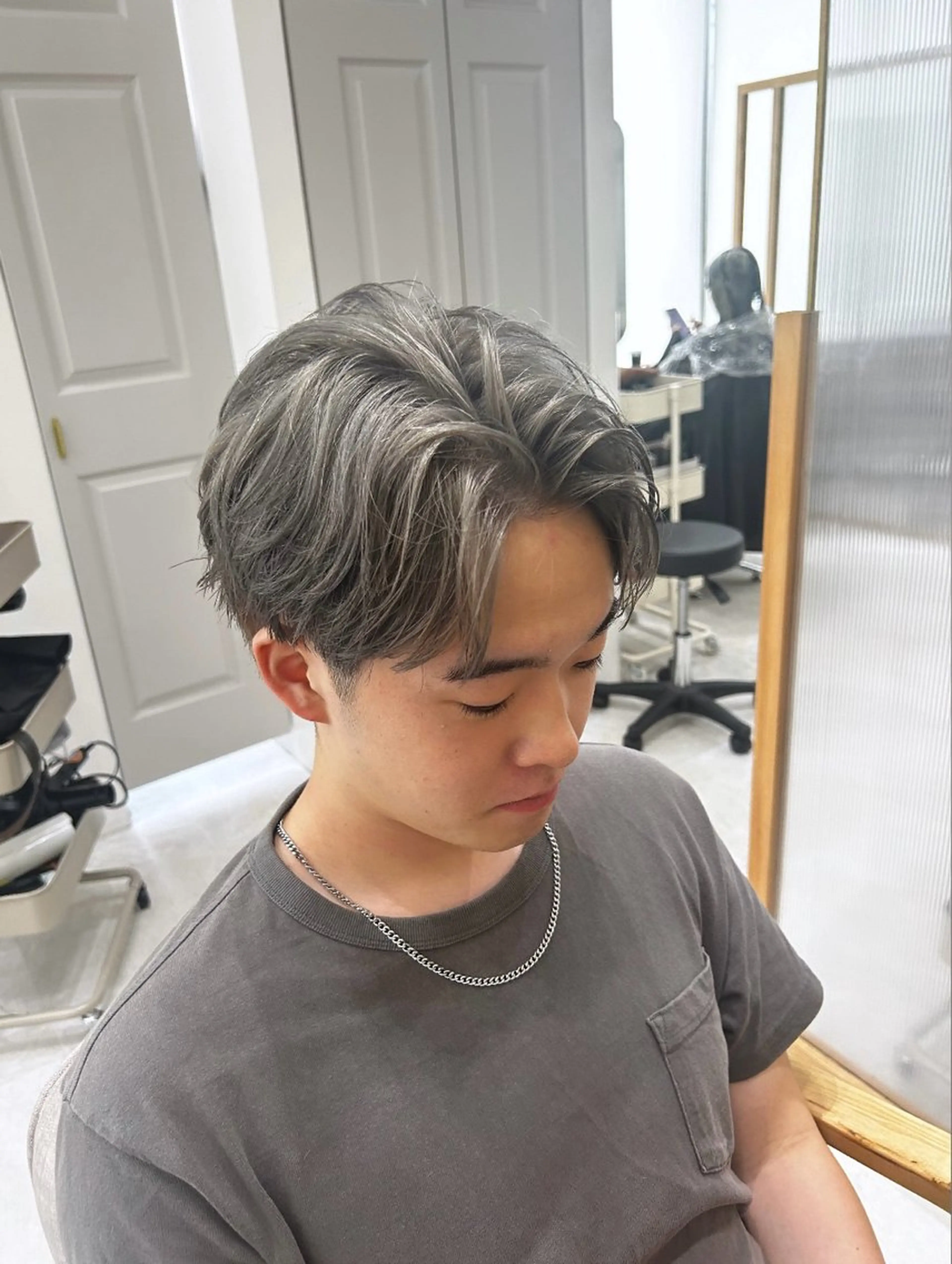 メンズ カット ヘアカラー メンズ特化美容師👾 チカのヘアスタイル