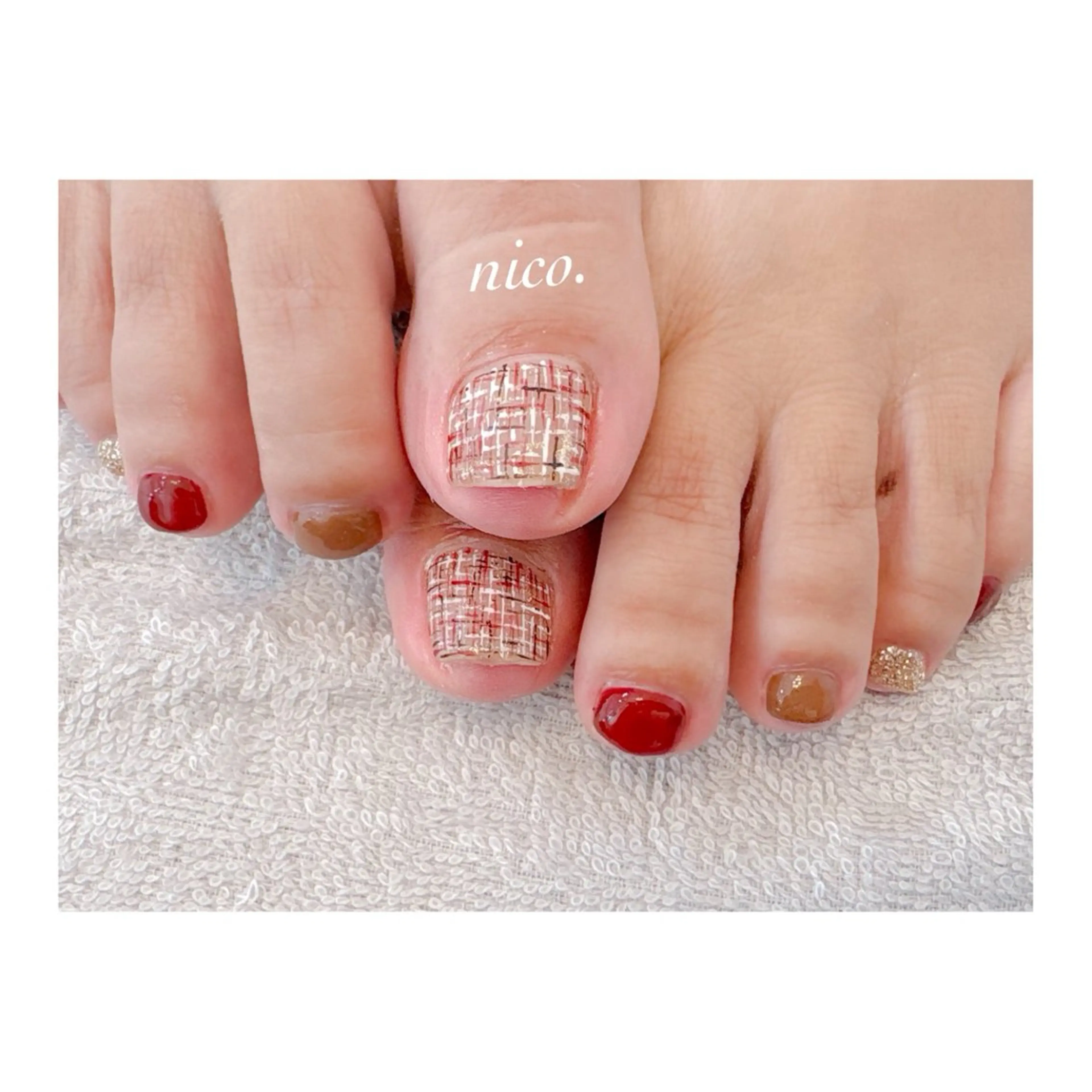ネイル ハンドネイル フットネイル nailsalon nico.のネイルデザイン