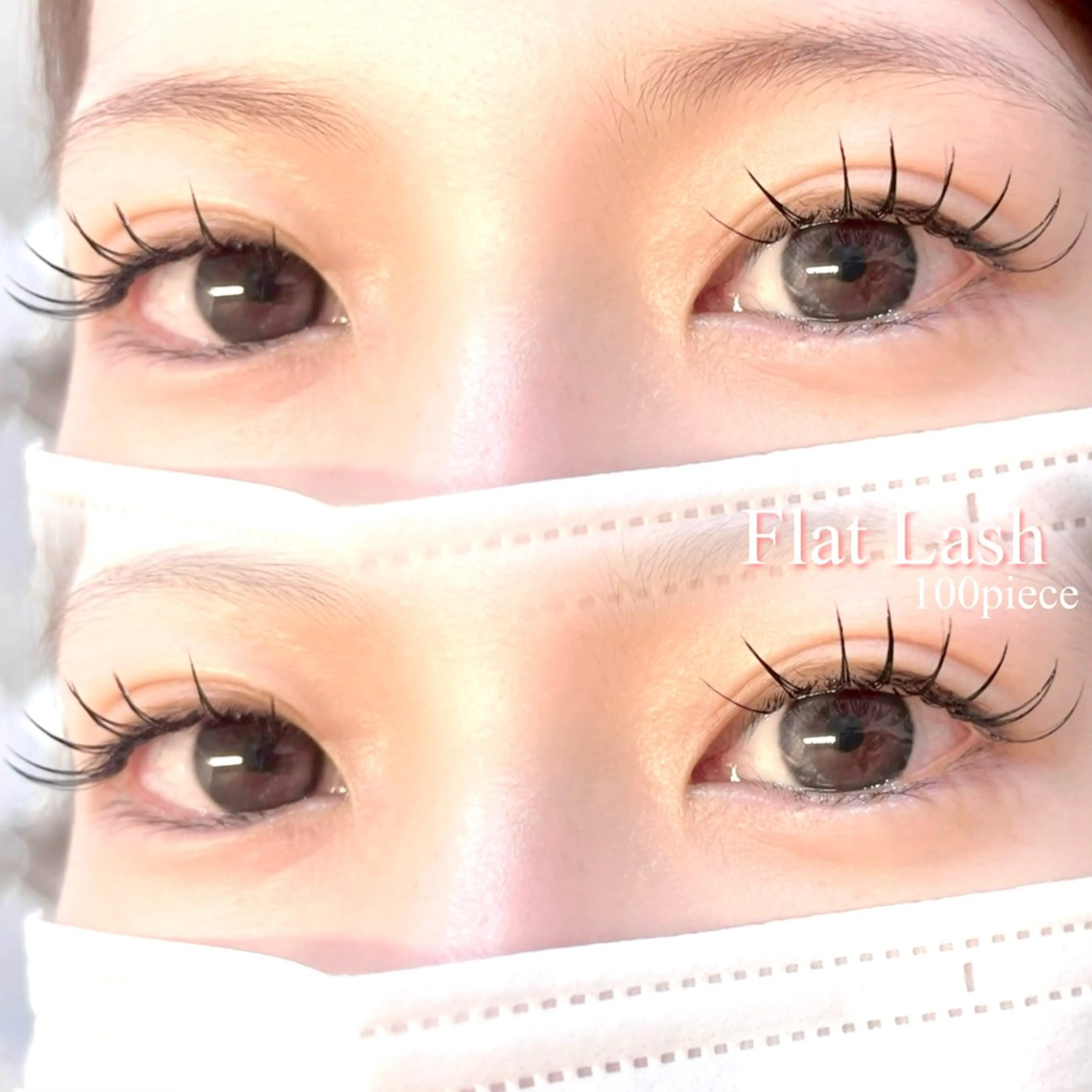 《アイシャンプー付き🫧》🦋フラットラッシュ100本🦋の写真