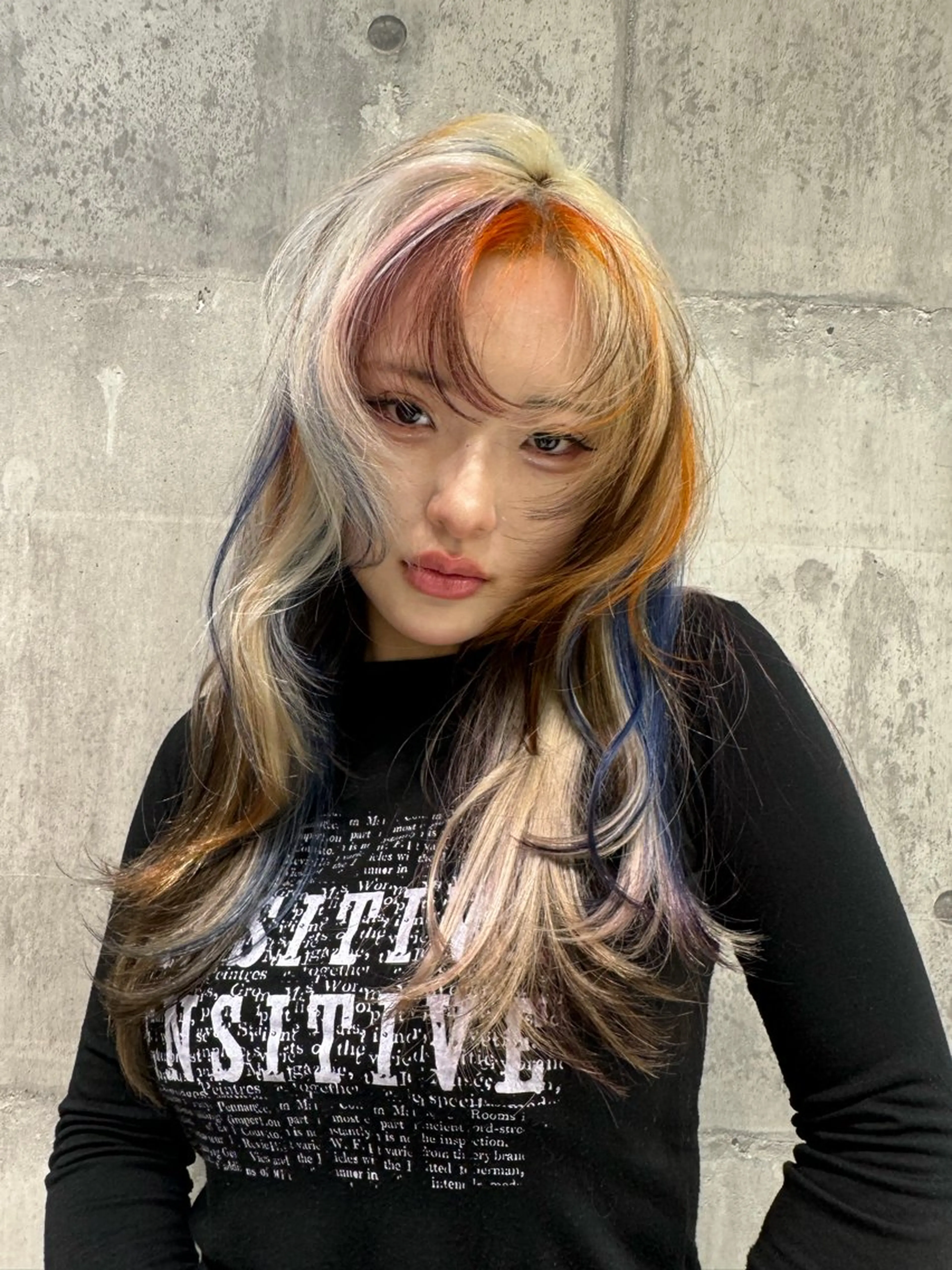 ロング ヘアカラー トリートメント ヘアセット 似合わせカットカラー ⭐️代表⭐️のヘアスタイル