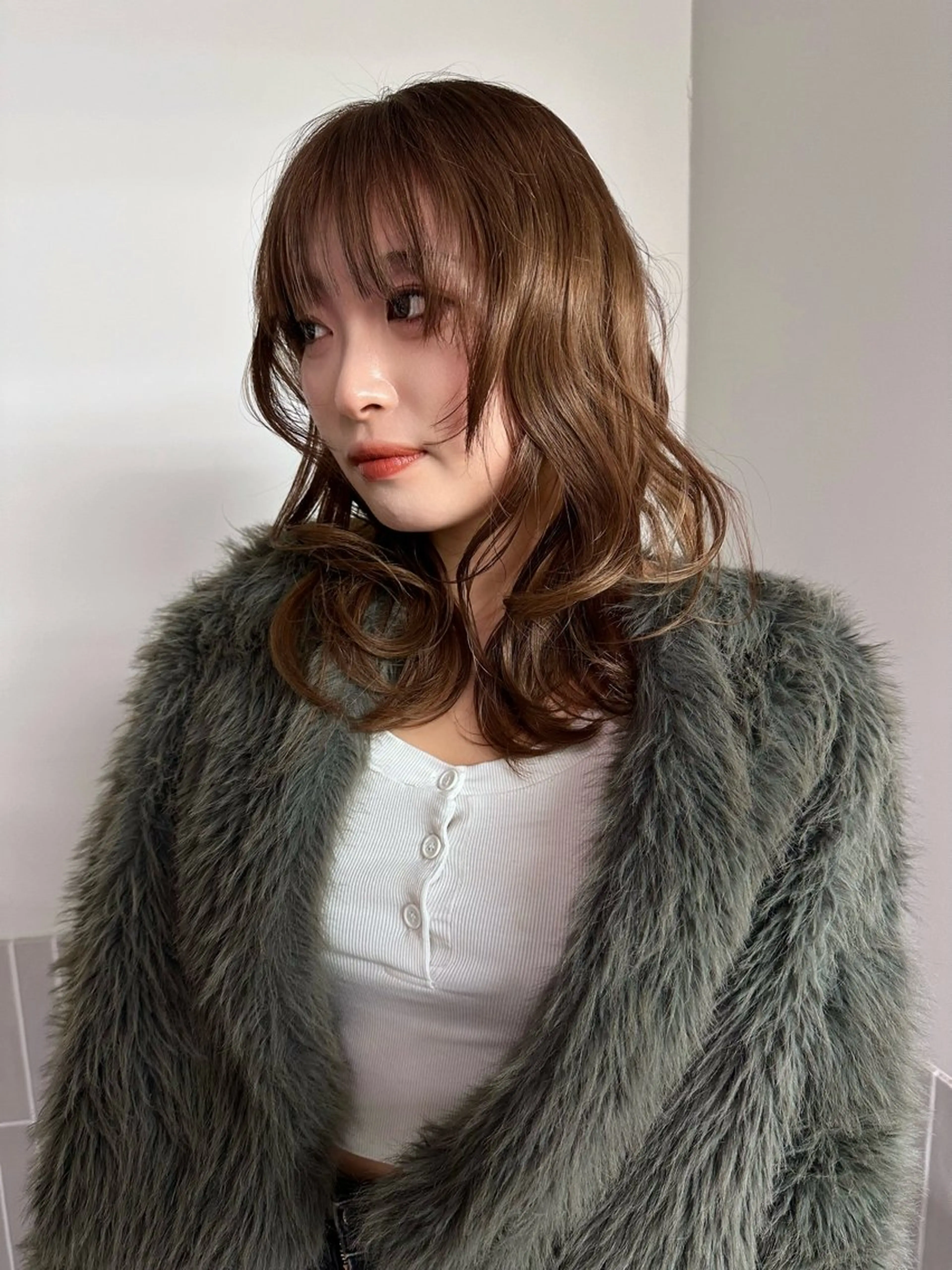 カラー ブラウンカラー 透明感カラー stén所属・🦔REN /お洒落hair🦔のヘアスタイル