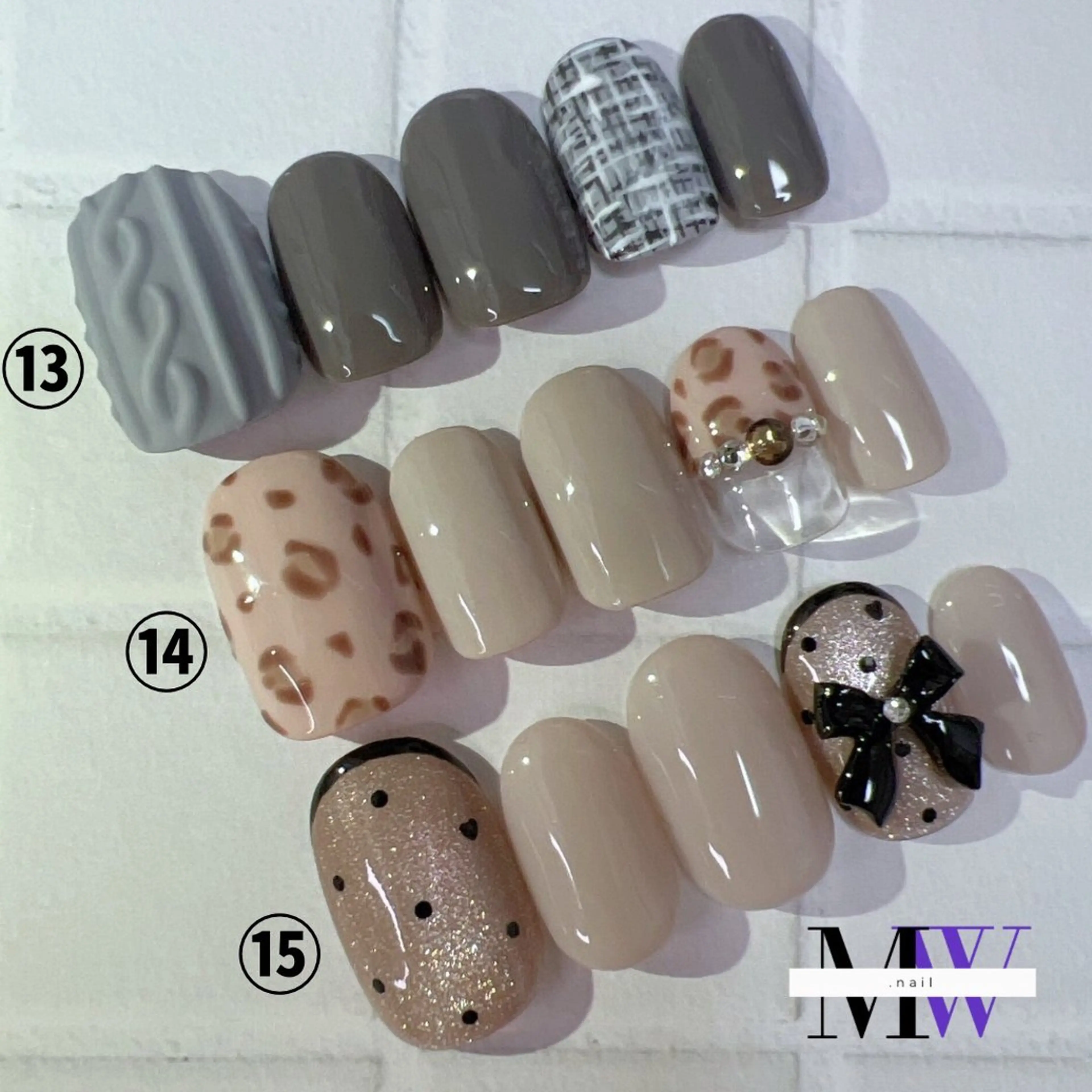 ネイル アートネイル ハンドネイル MW .nailのネイルデザイン