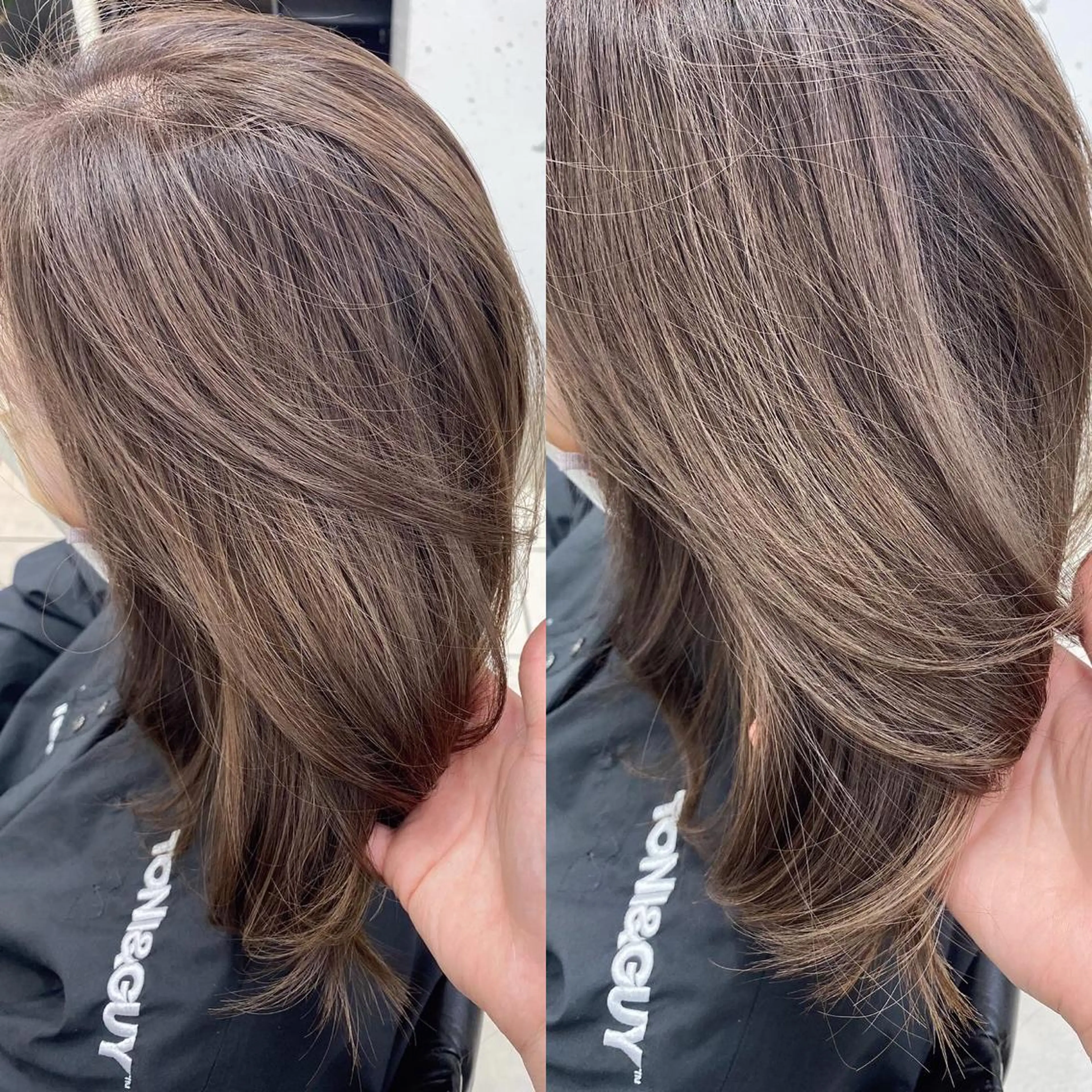 セミロング カラー TONI&GUY   EBISU所属・星野 菜月のヘアスタイル