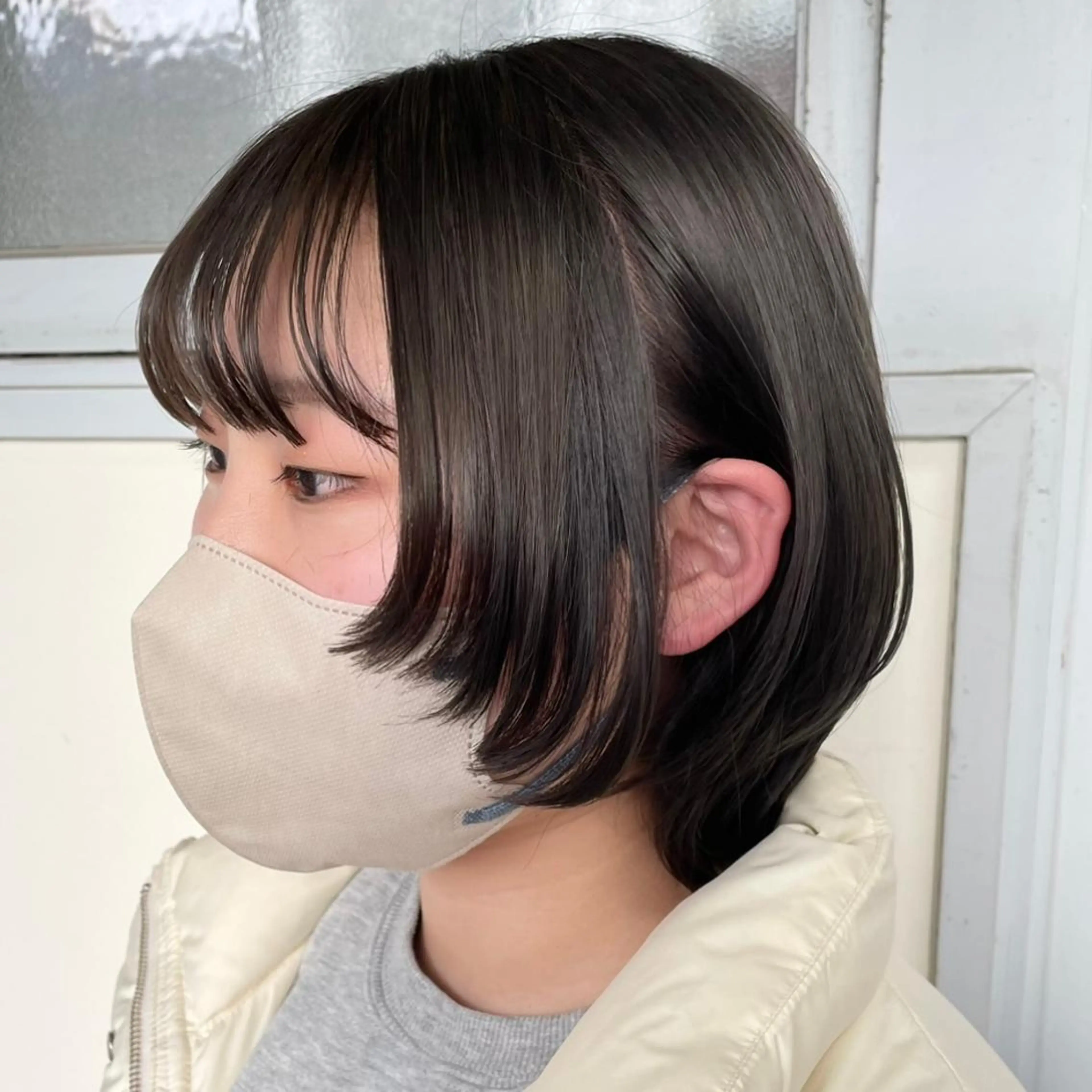 ショート カラー ヘアアレンジ カット ヘアカラー トリートメント maoブリーチ無し 似合わせカラーのヘアスタイル