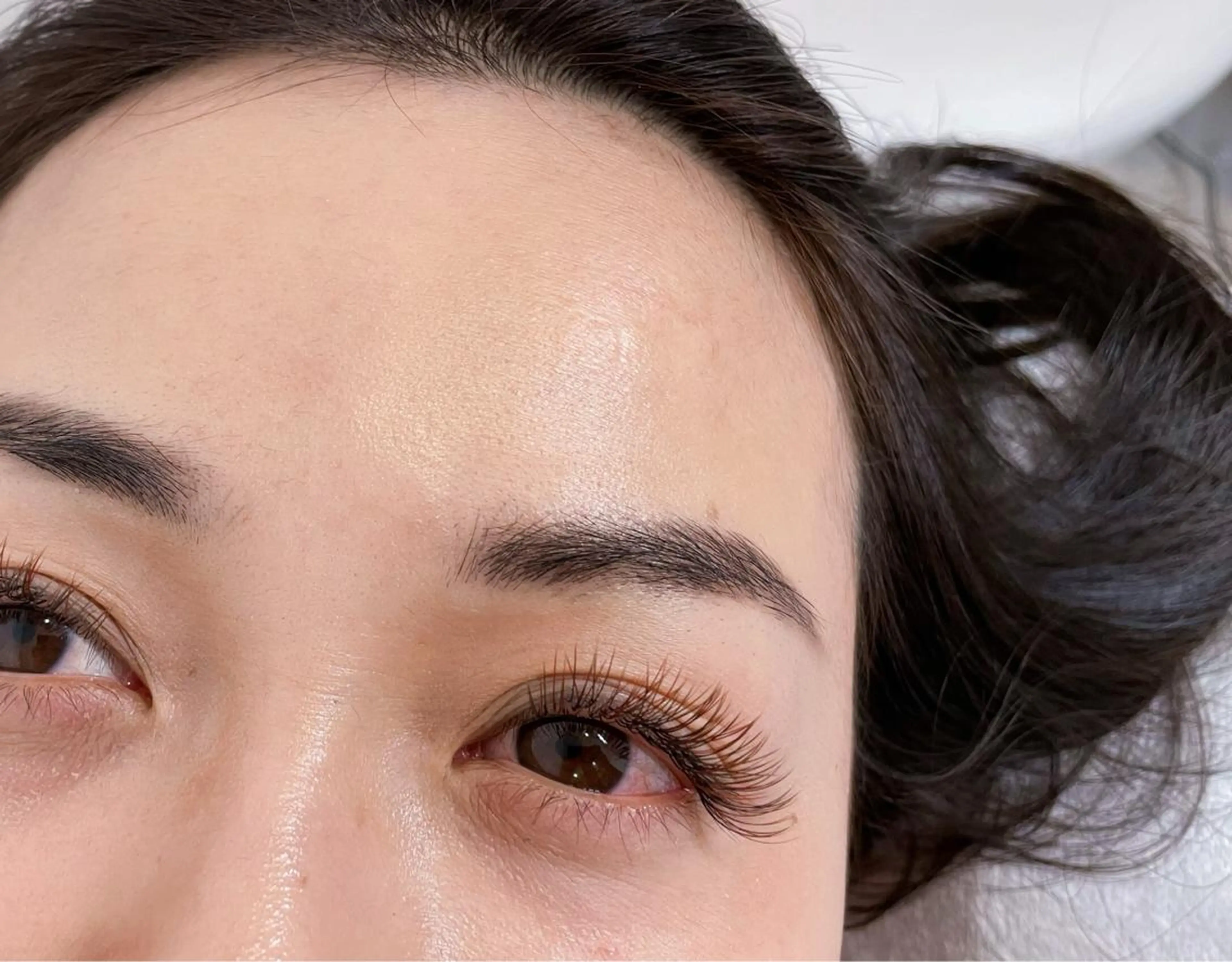 マツエク・マツパ 付け放題 カラーマツエク フラットラッシュ Aranasalon Kasumi🌸のマツエク・マツパデザイン