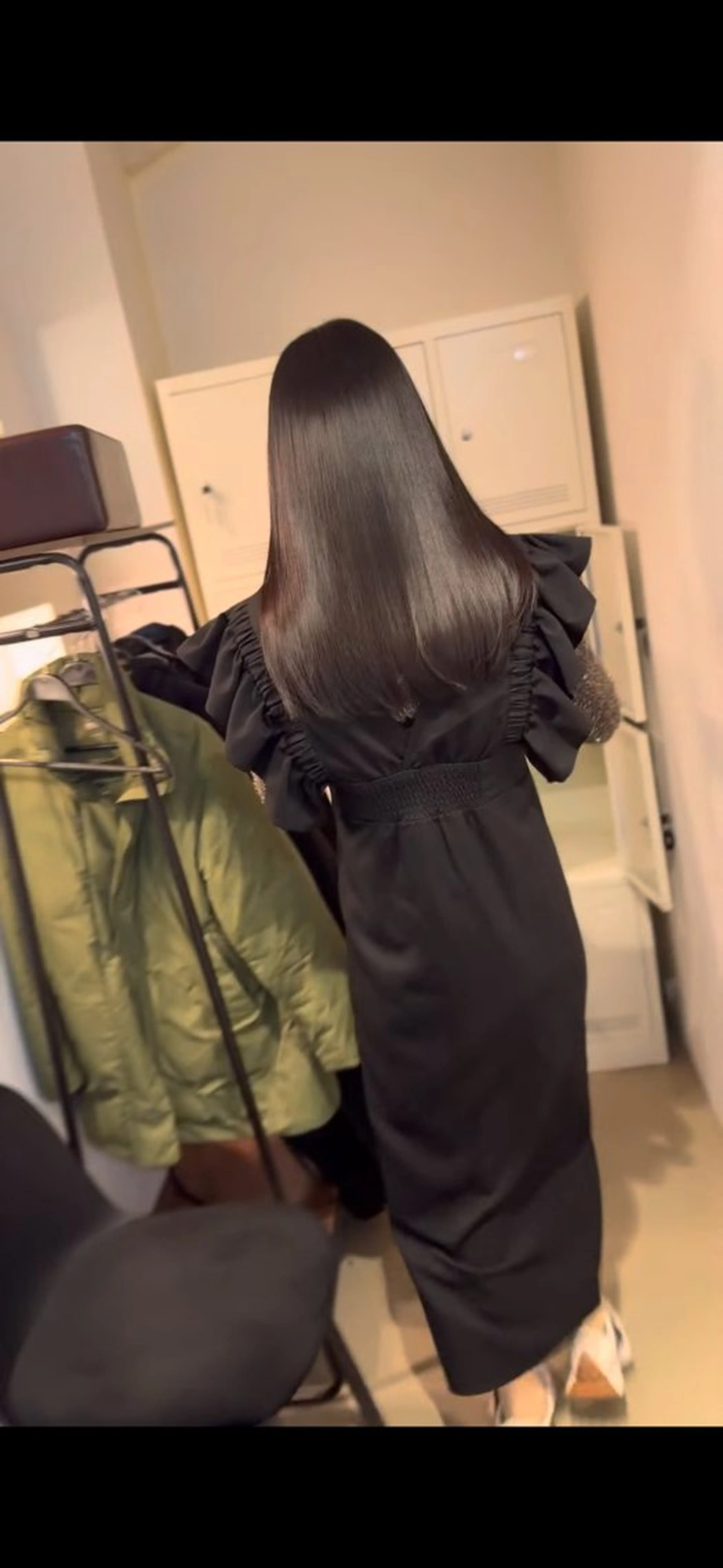 ロング カット トリートメント 縮毛矯正×艶髪× レイヤー/賀川サトシのヘアスタイル