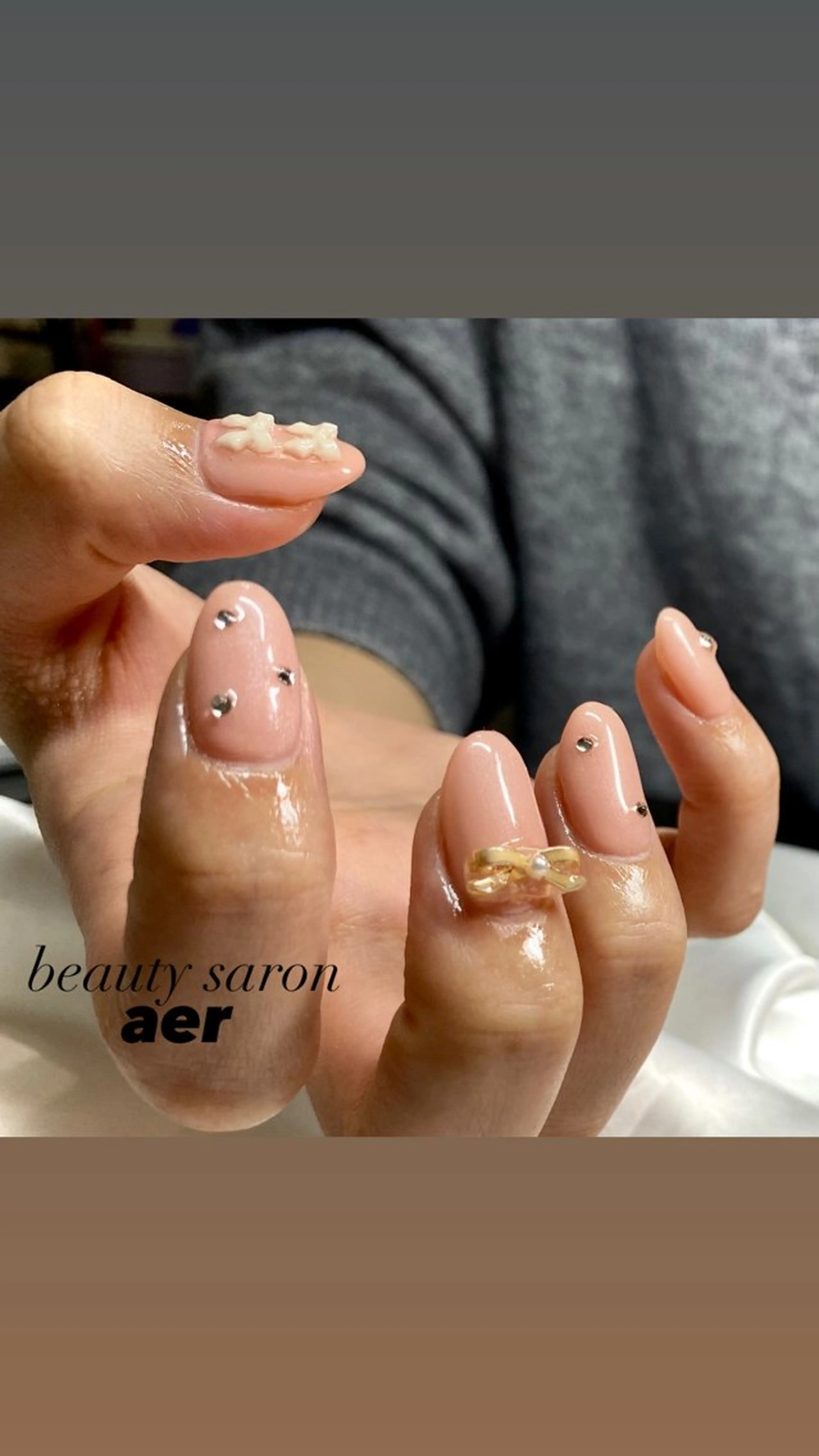 ネイル ハンドネイル デコパーツが得意♪ ネイル/眉毛/エステの眉毛・アイブロウイメージ