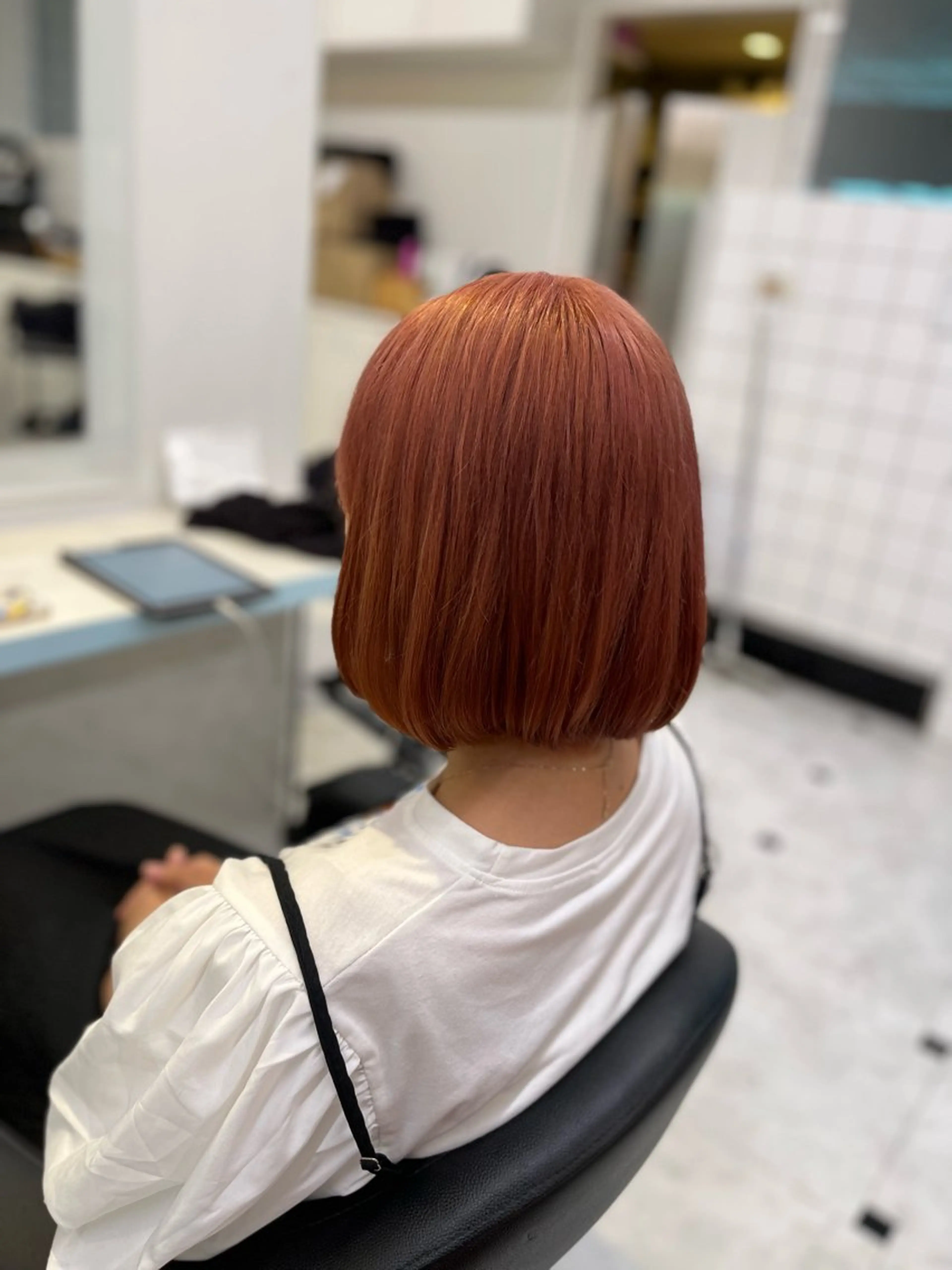 ショート カラー ヘアアレンジ 愛されカラー🩷 はるなのヘアスタイル