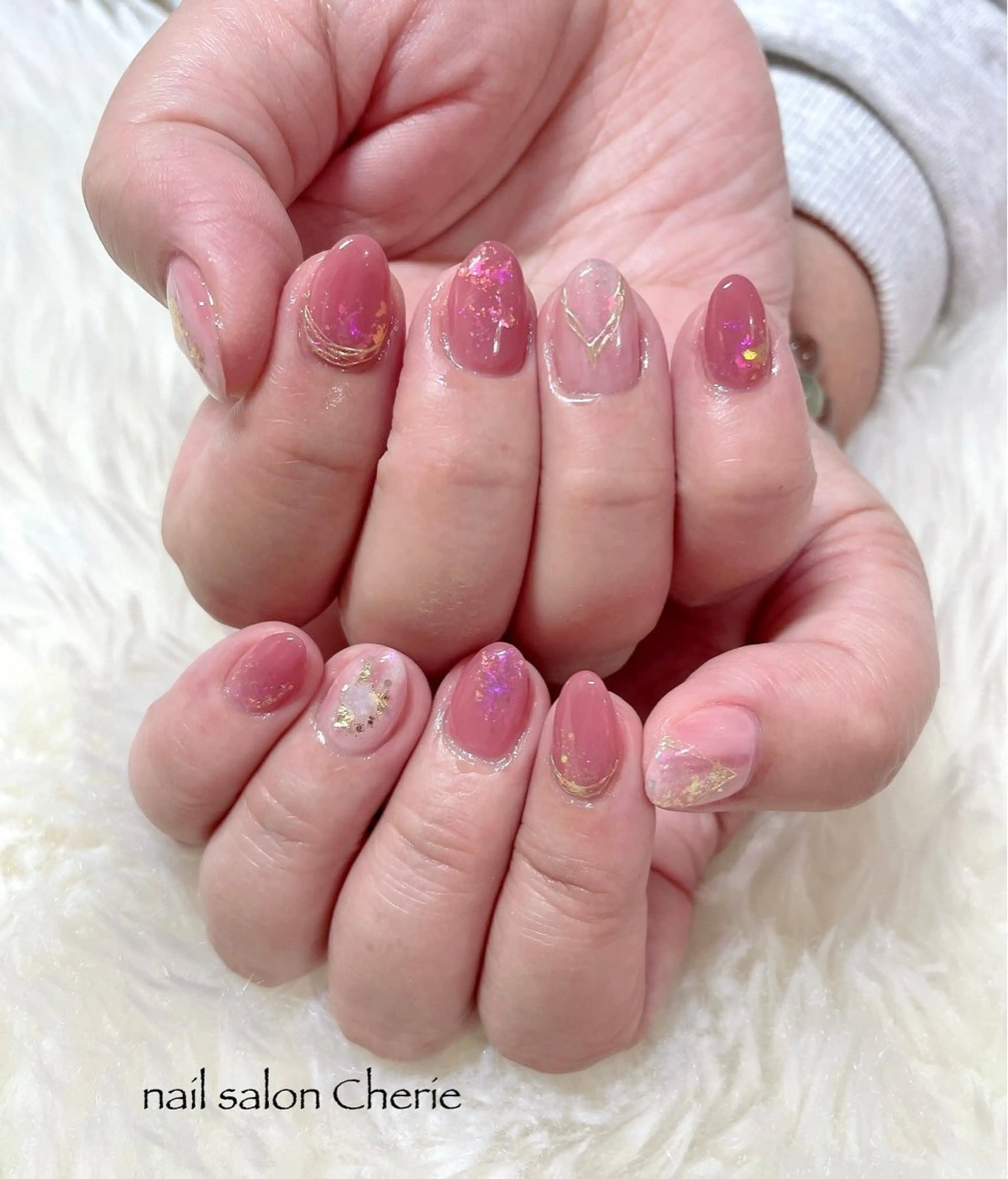 ネイル ハンドネイル nail salon Cherie ネイルサロン シェリー所属・nail salon Cherieのネイルデザイン