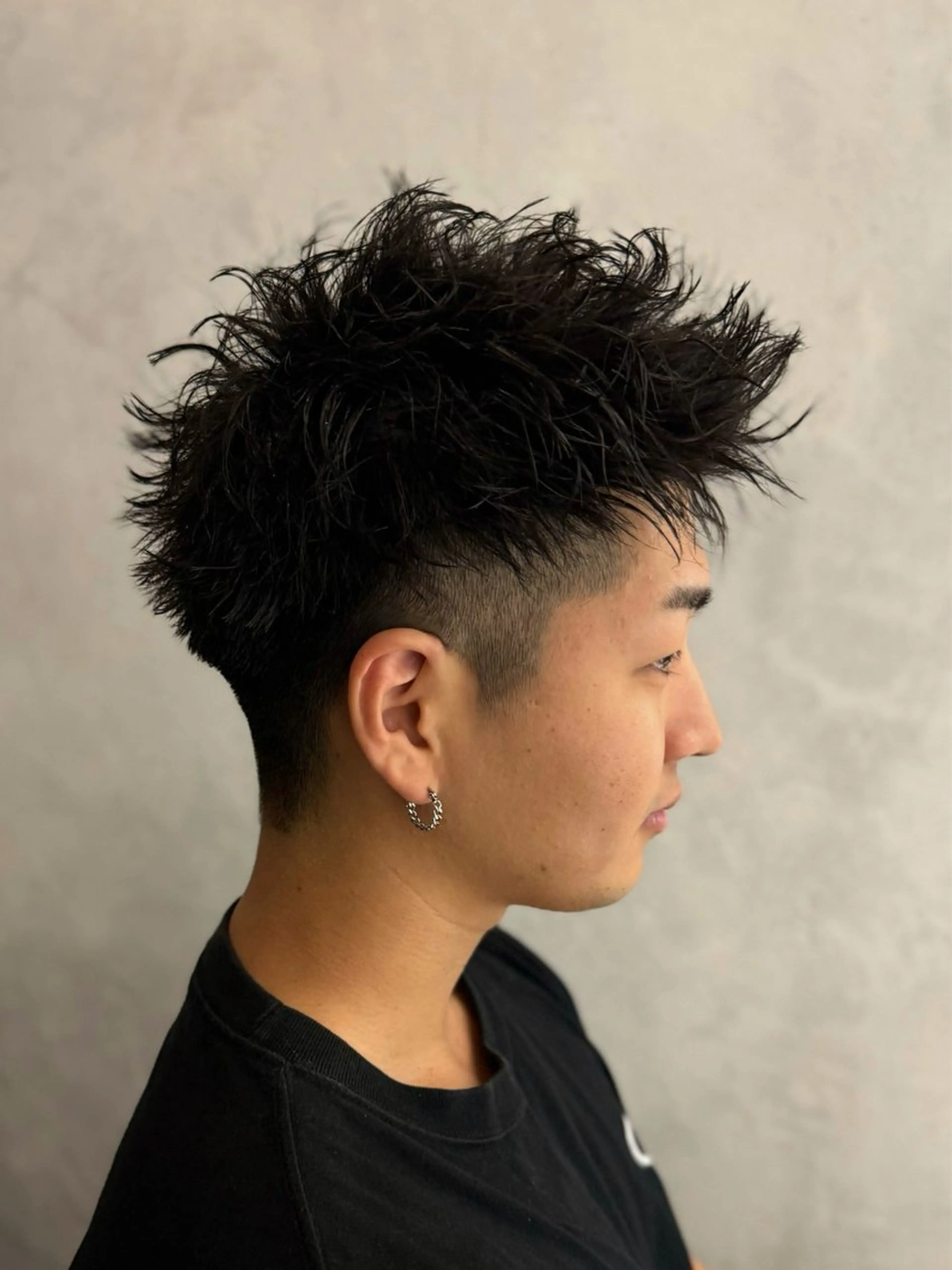 ショート パーマ メンズ カット パーマ ヘアセット メンズ特化 パーマ/オザワのヘアスタイル