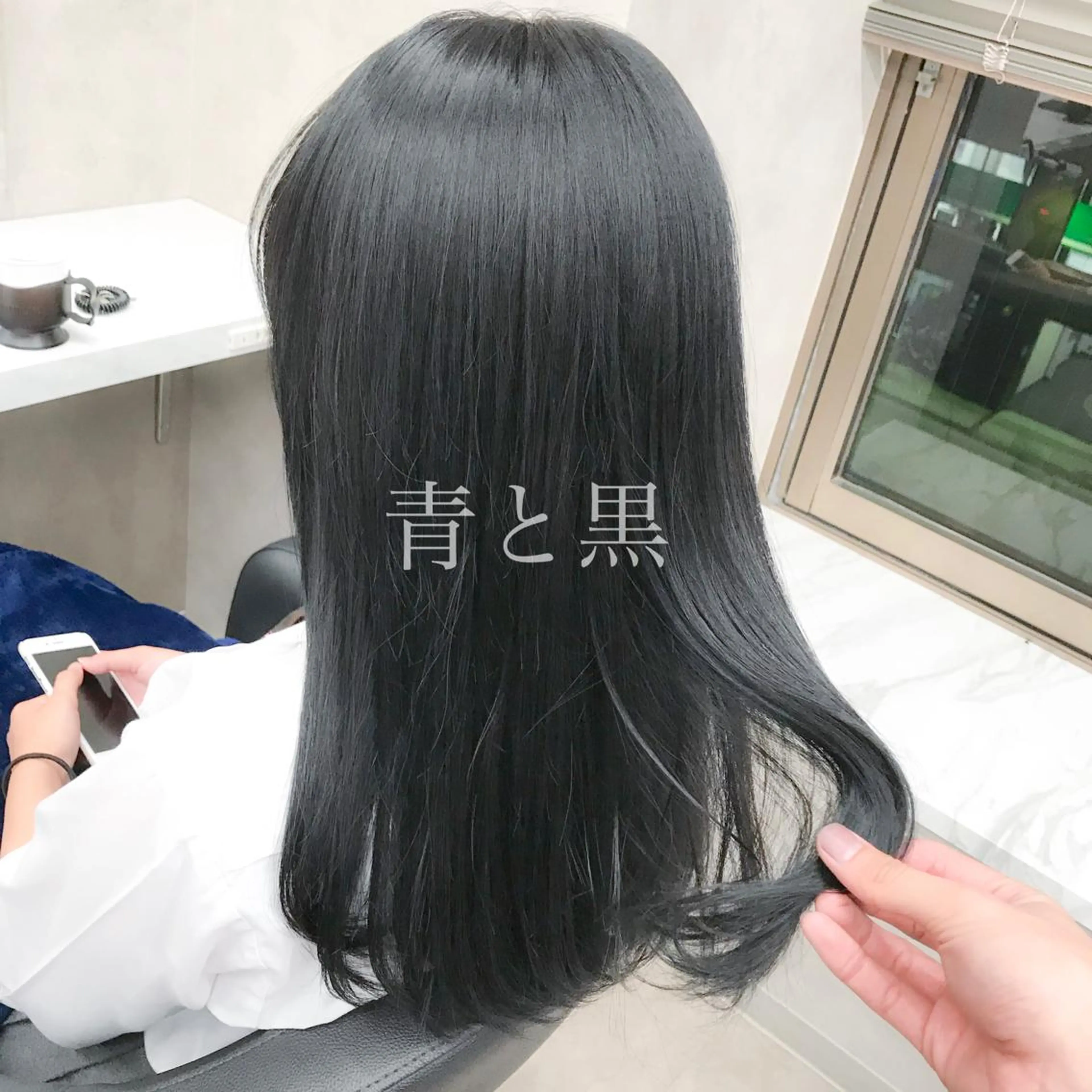 ロング カラー ヘアアレンジ TONE所属・透明感カラー/ 韓国ヘア/縮毛矯正のヘアスタイル