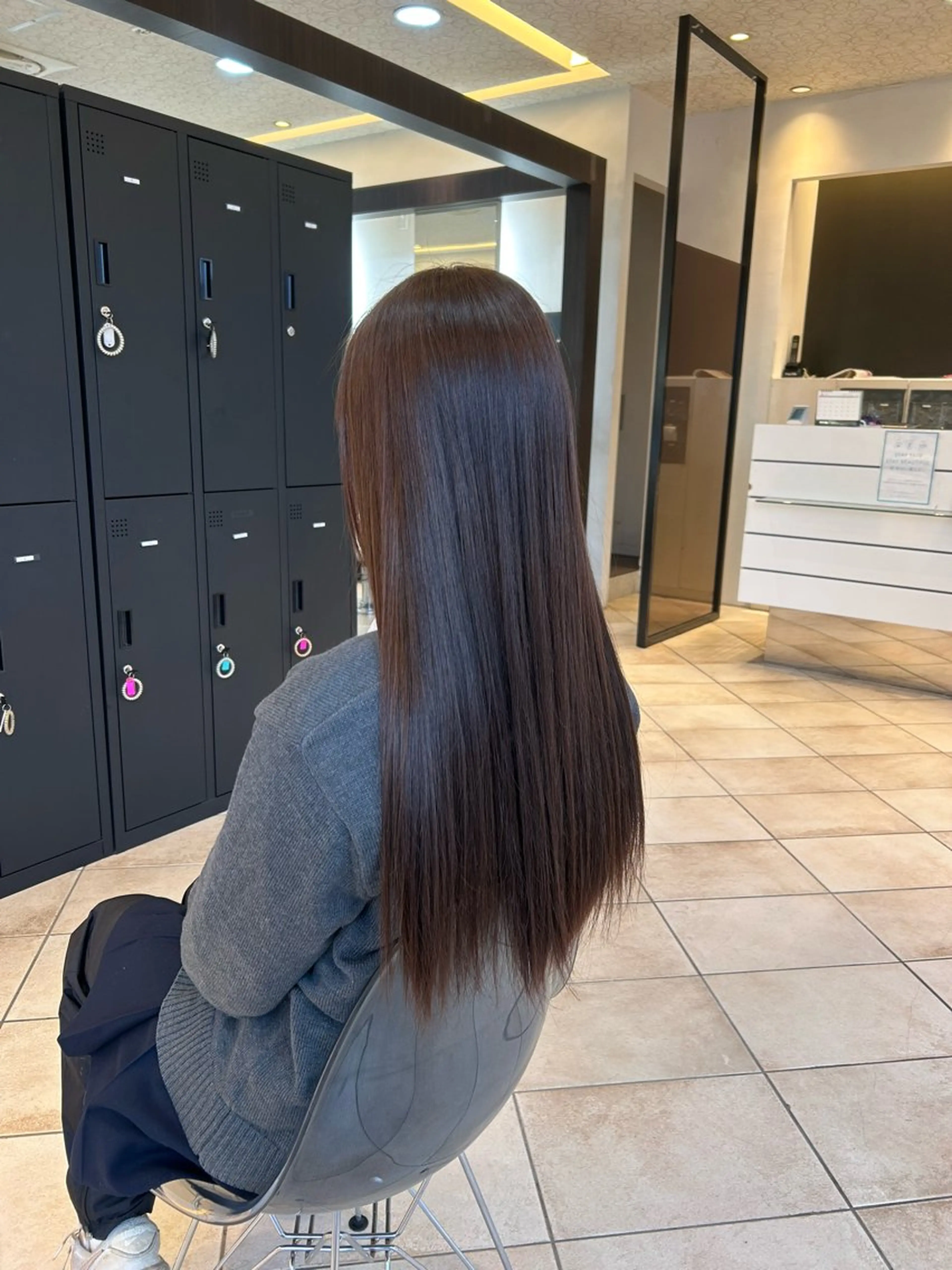 ロング カラー 縮毛矯正 🐰根本 姫音｜ 淵野辺カラー🤍🫧のヘアスタイル