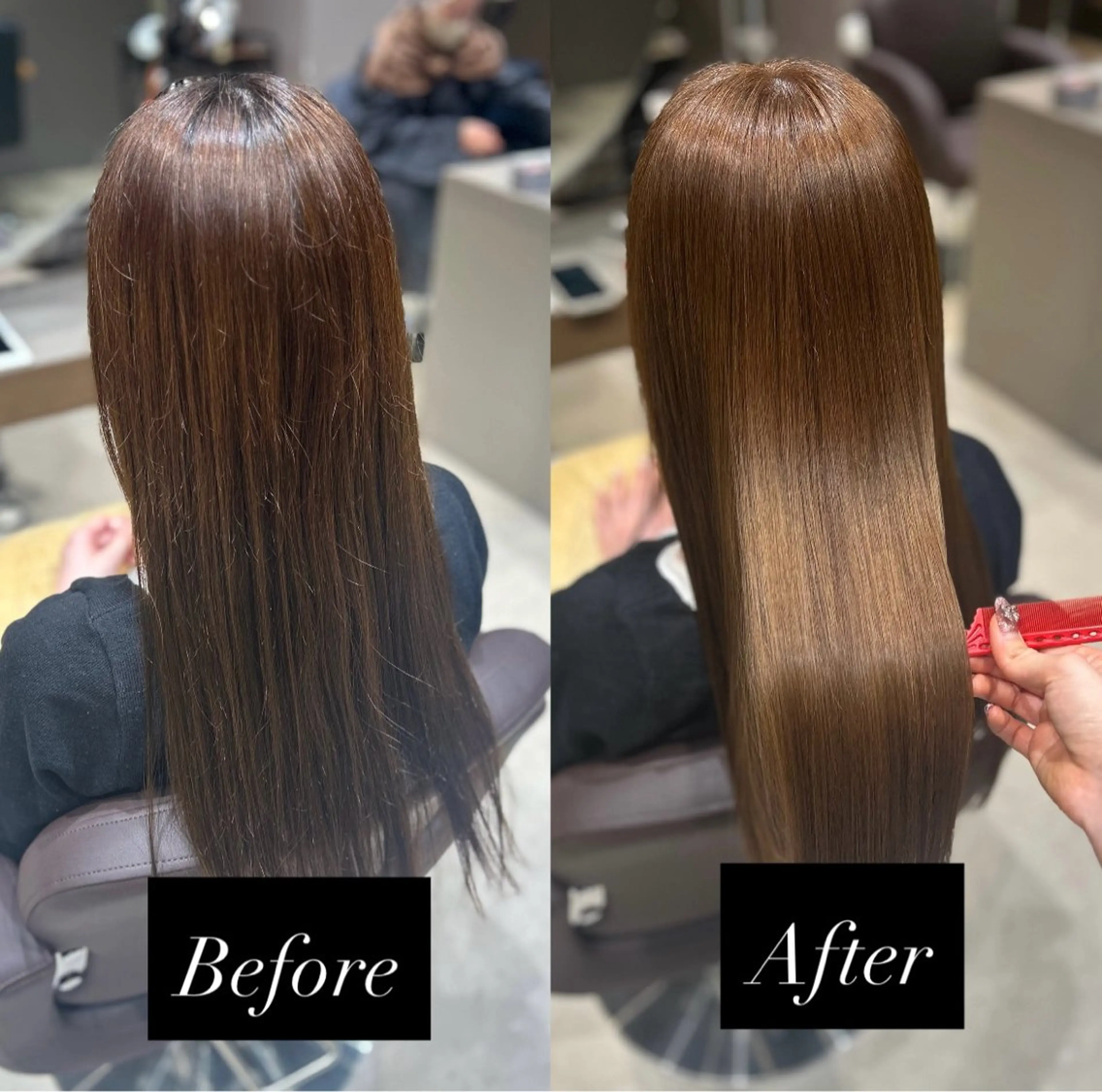 ロング ヘアカラー トリートメント ☀️柏木 ほのか☀️のヘアスタイル