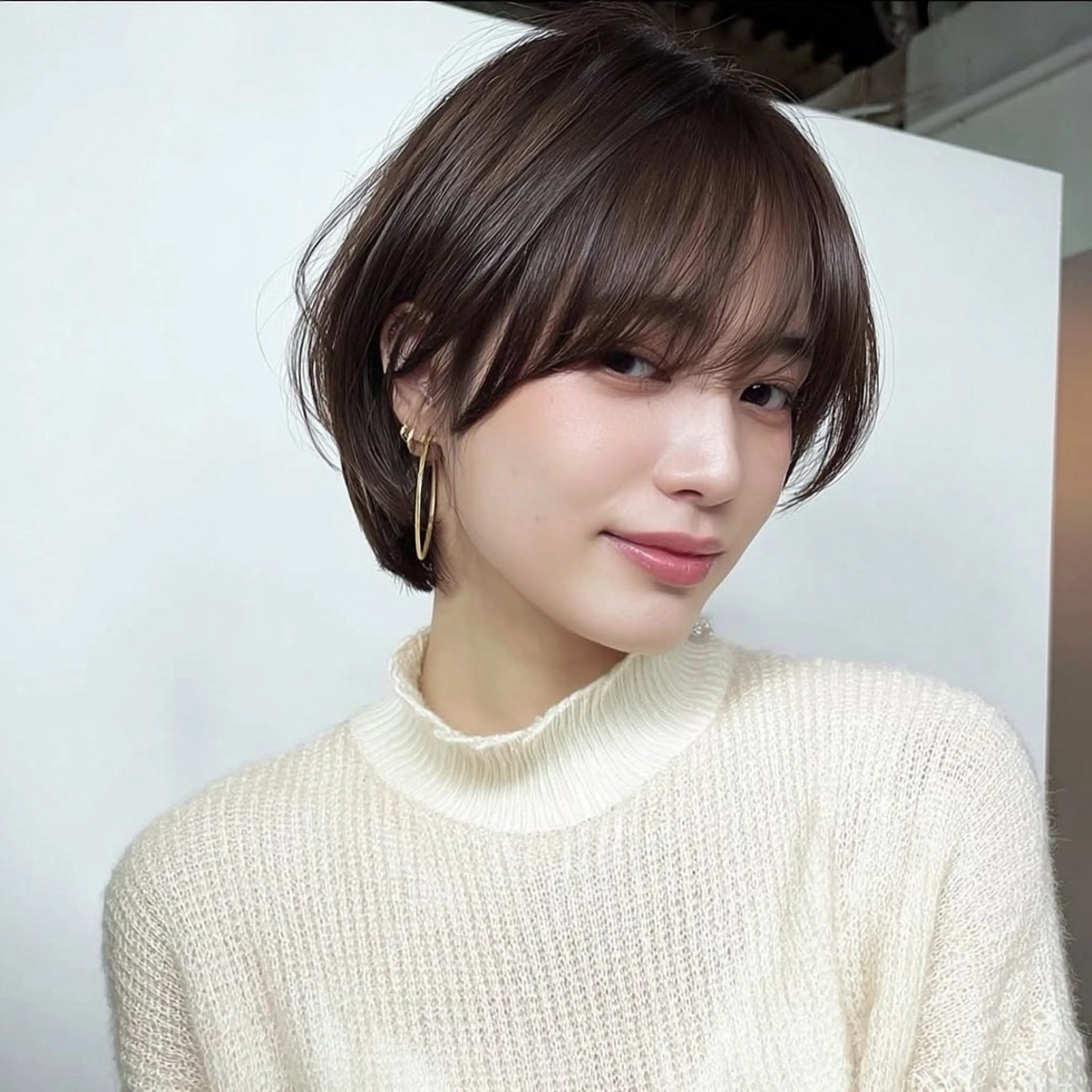 ショート 韓国レイヤー💖 ハイトーン🍒ྀིのヘアスタイル