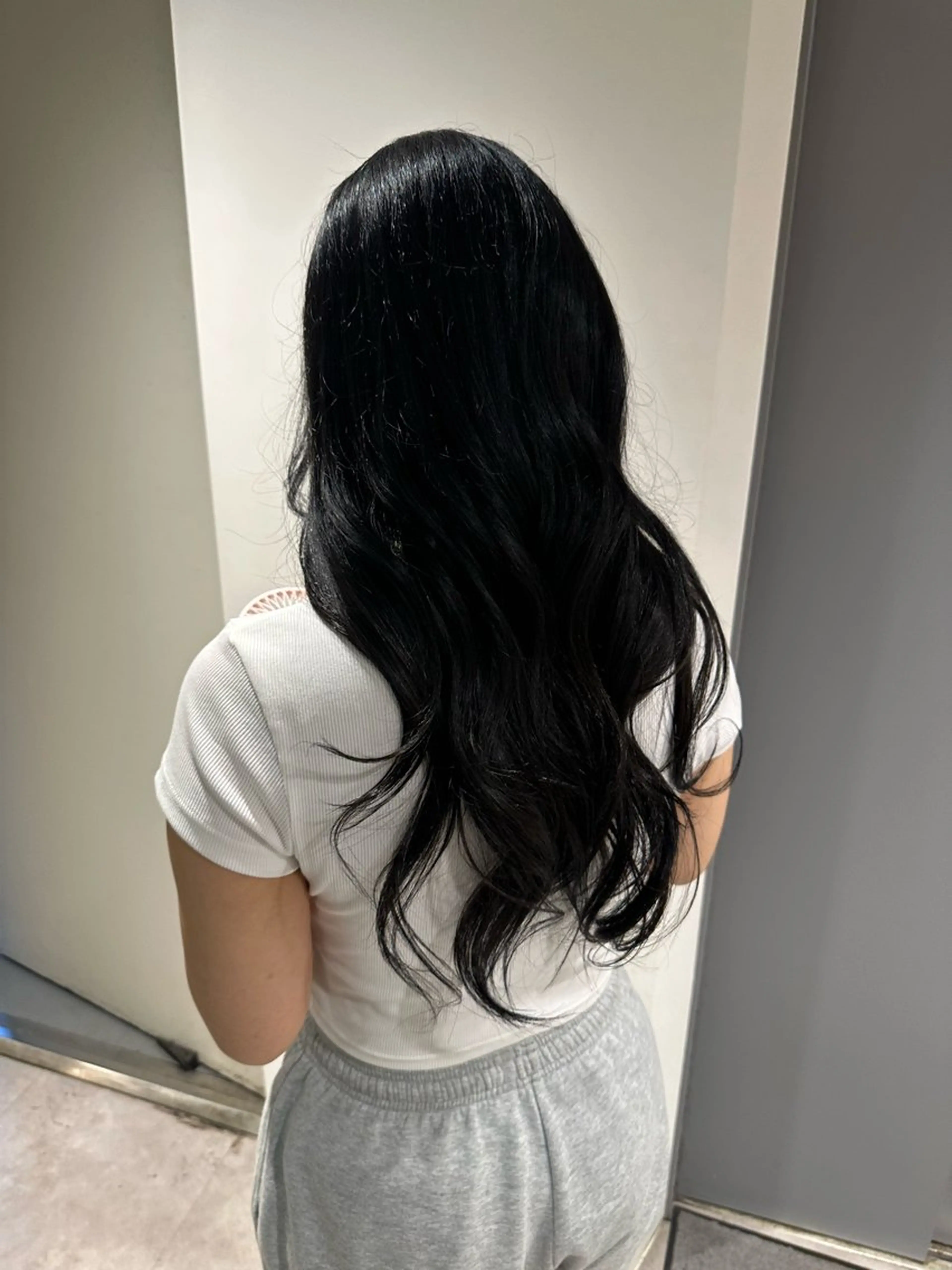 ロング カラー りせ 🧸𖤐久米川のヘアスタイル