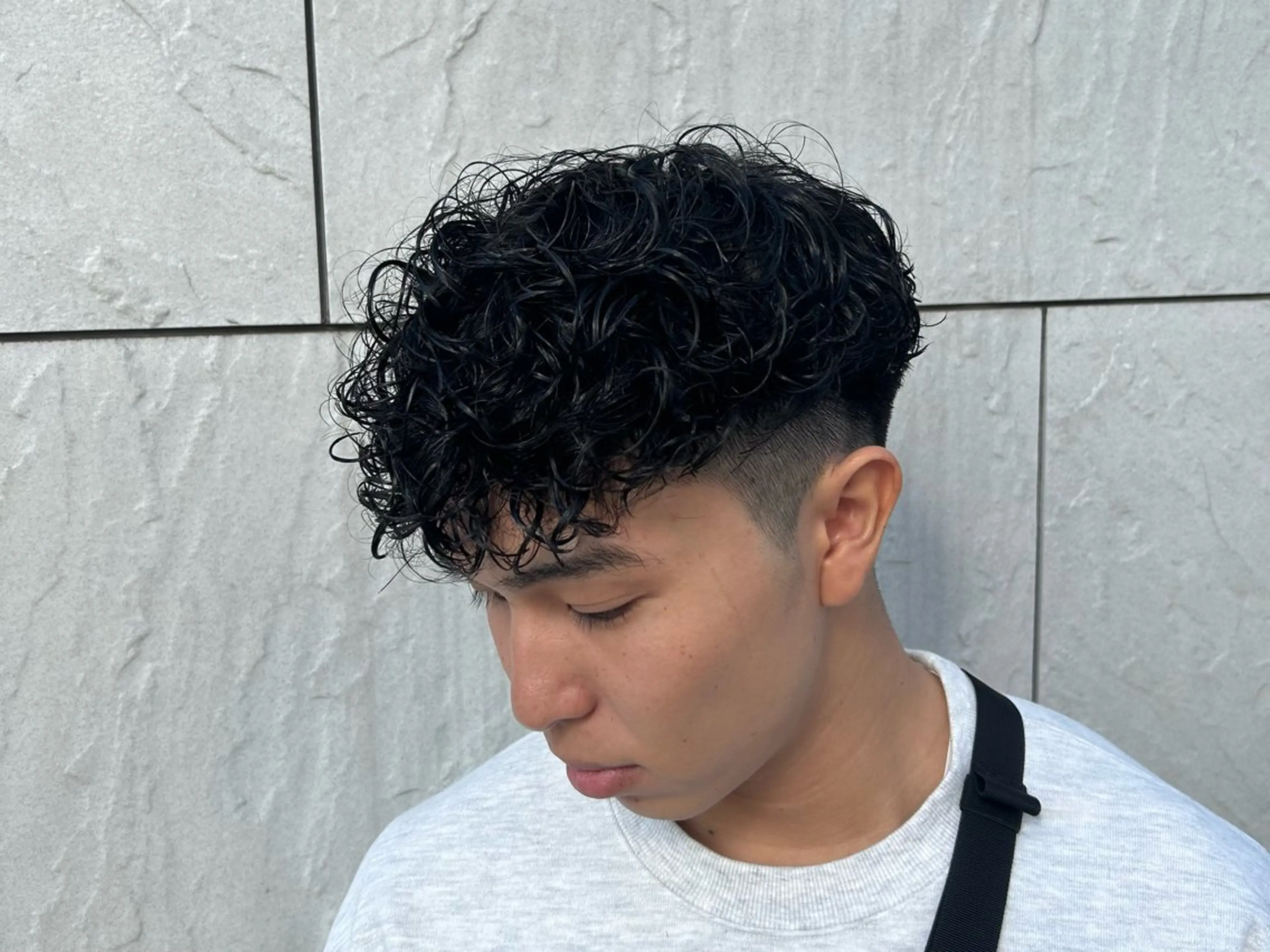 ショート カラー パーマ メンズ カット パーマ 🔥メンズパーマ特化 🔥店長中村雄樹のヘアスタイル