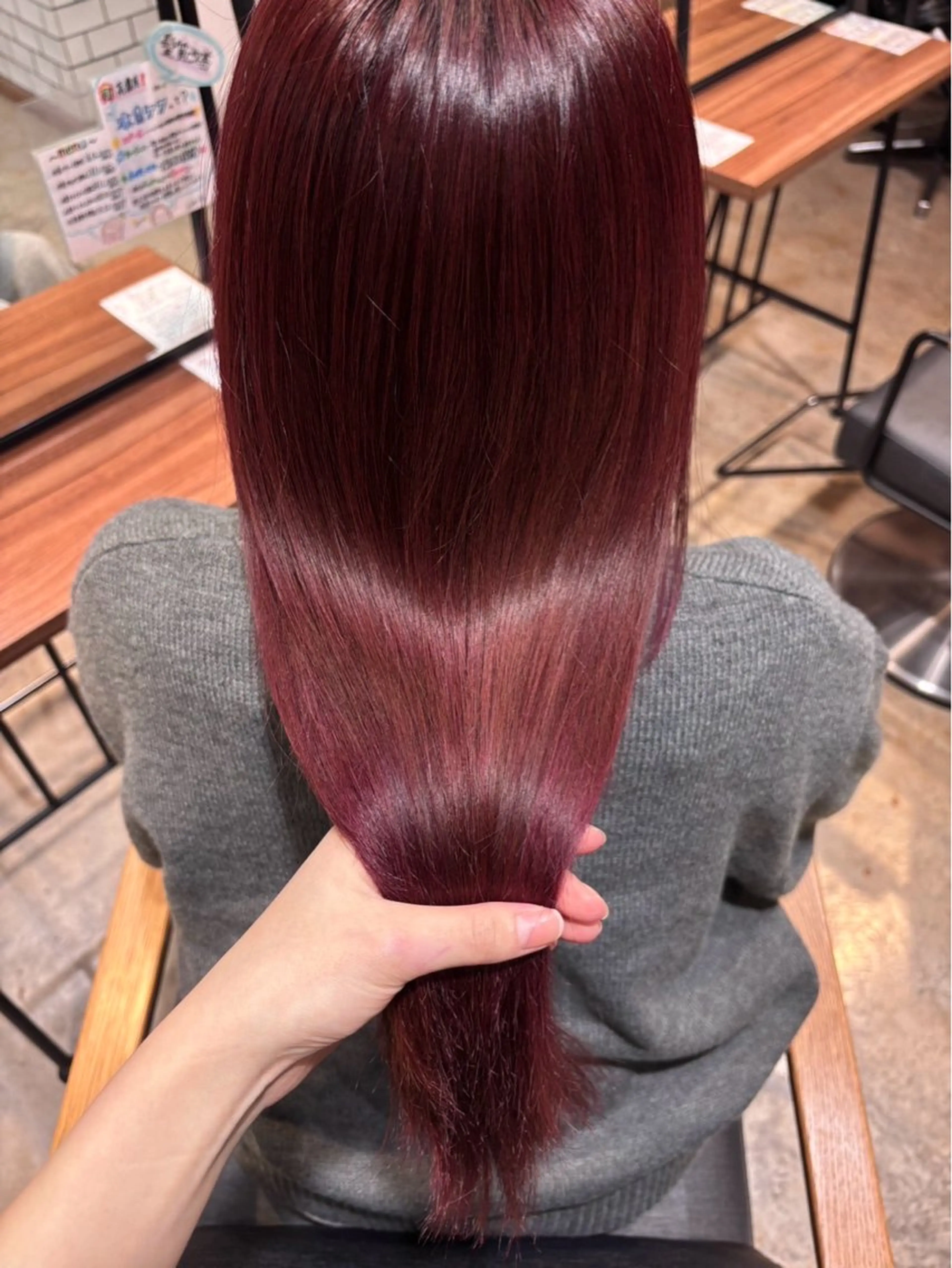 🫧🌷【ワンカラー】🌷🫧暖色カラー／寒色カラー《スタイリストチェックあり》の写真