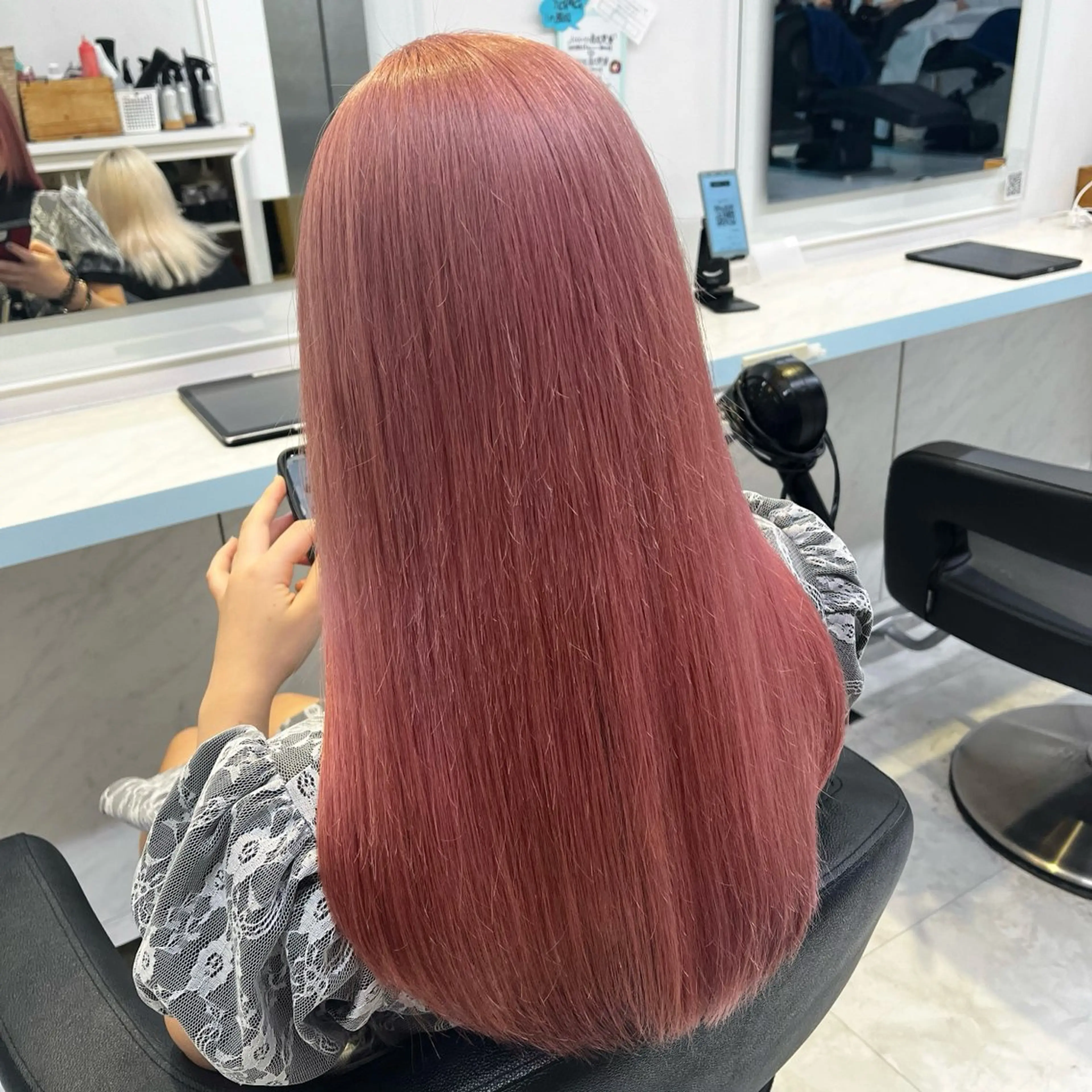 ロング カラー ヘアカラー トリートメント ブリーチカラー 🩵MIZUKIのヘアスタイル