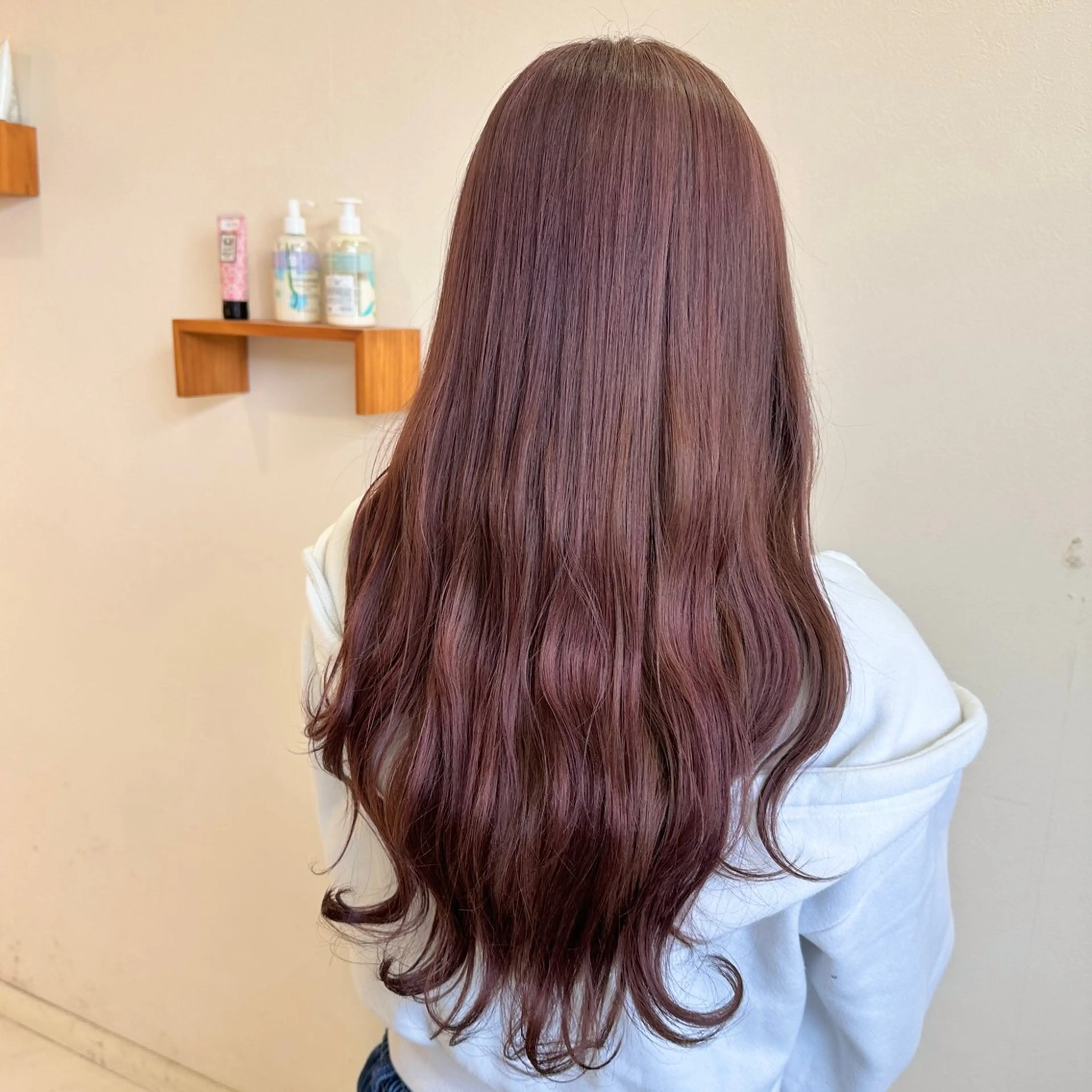 ロング カラー ヘアカラー トリートメント 🎀艶カラー🎀 大林未侑のヘアスタイル