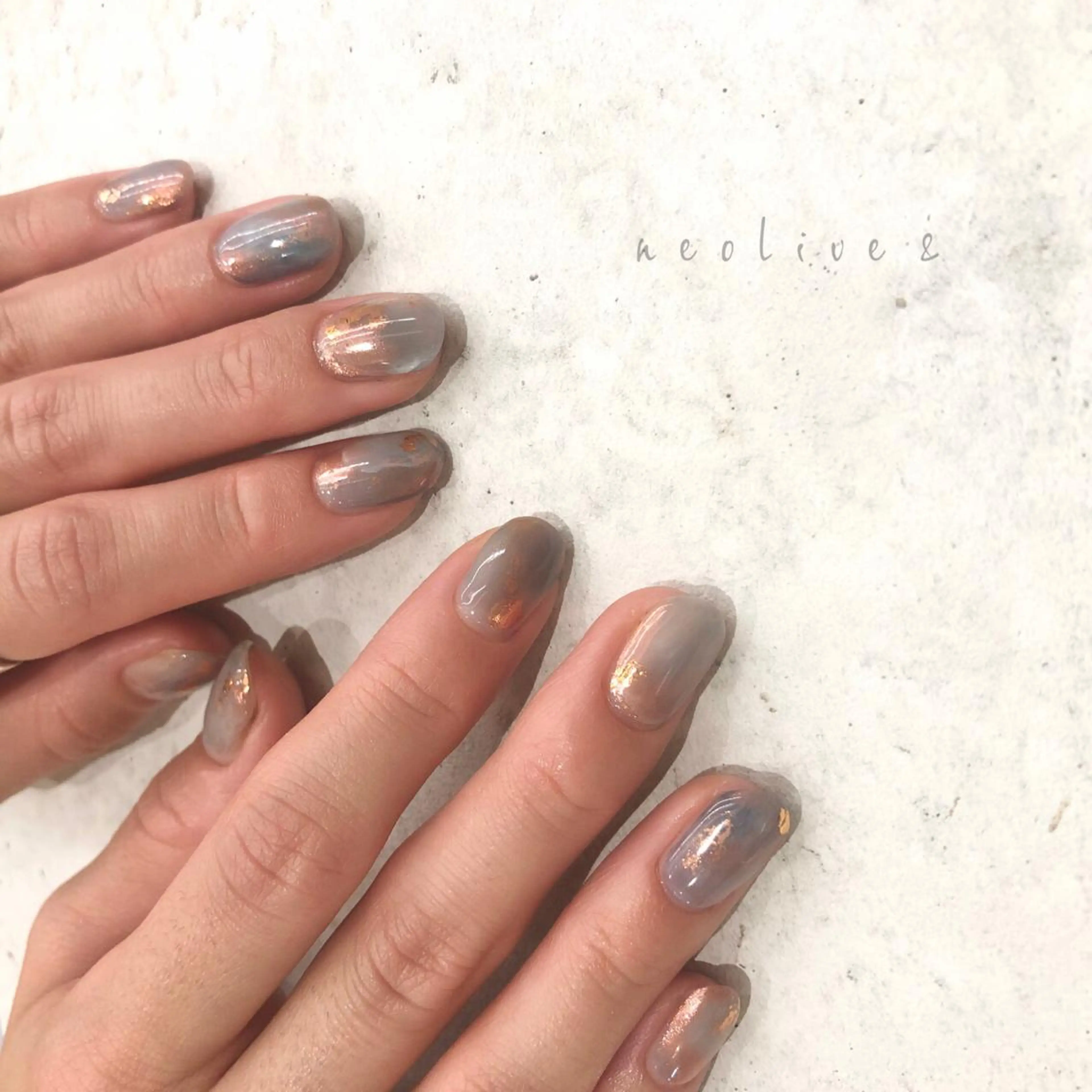 ネイル ハンドネイル Yuriko Omi パラジェル/渋谷のネイルデザイン