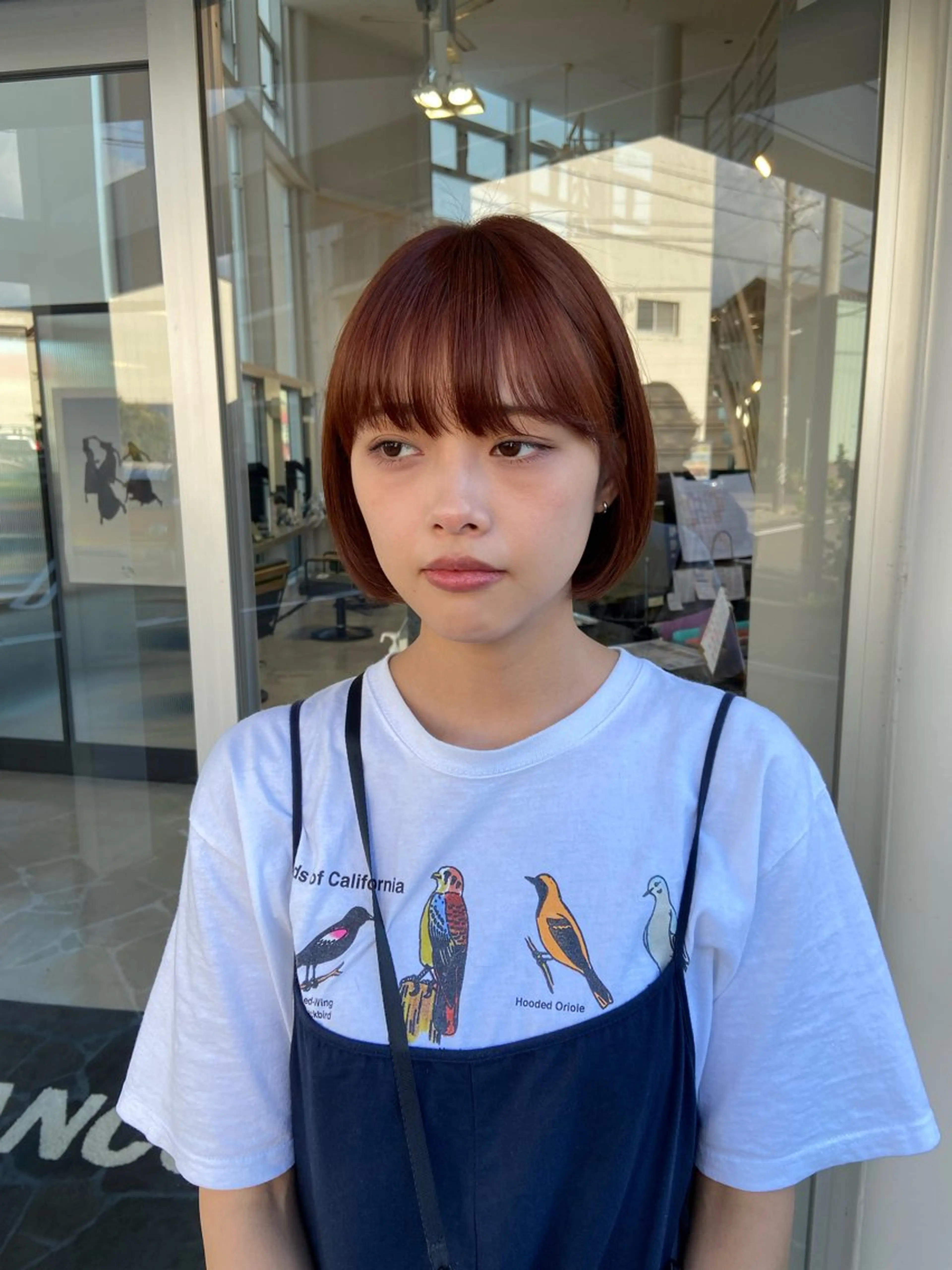 ショート カラー パーマ/ブリーチ🐏 モデル募集中 ナナホのヘアスタイル